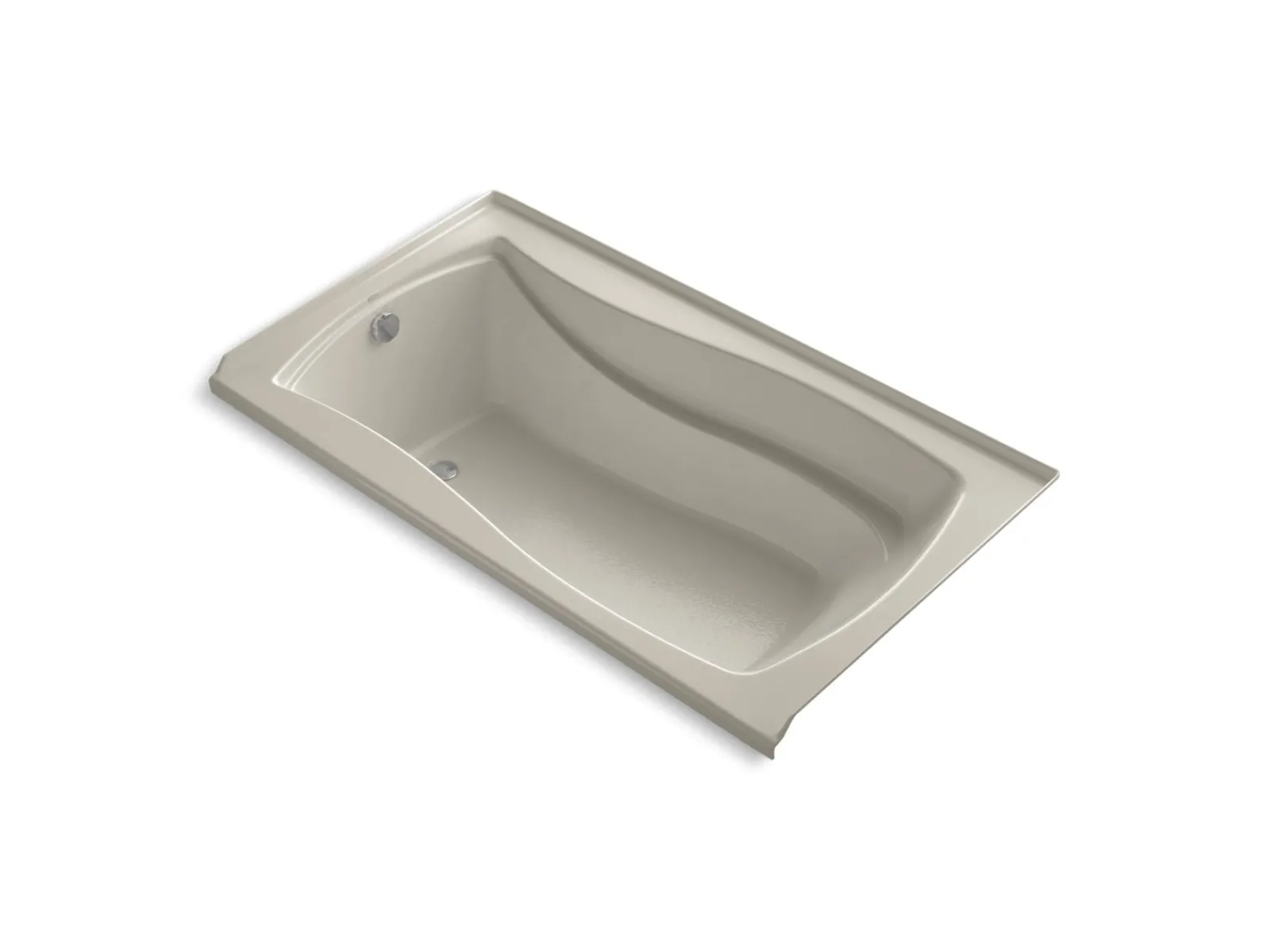 66" x 36" alcove bath, left drain^Kohler Online