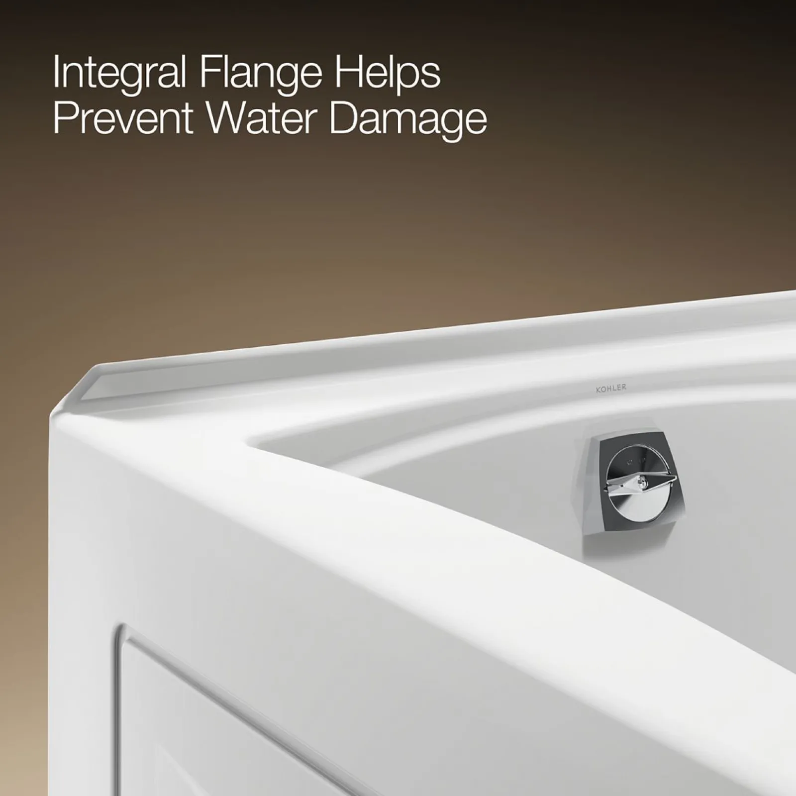66" x 36" alcove bath, left drain^Kohler New