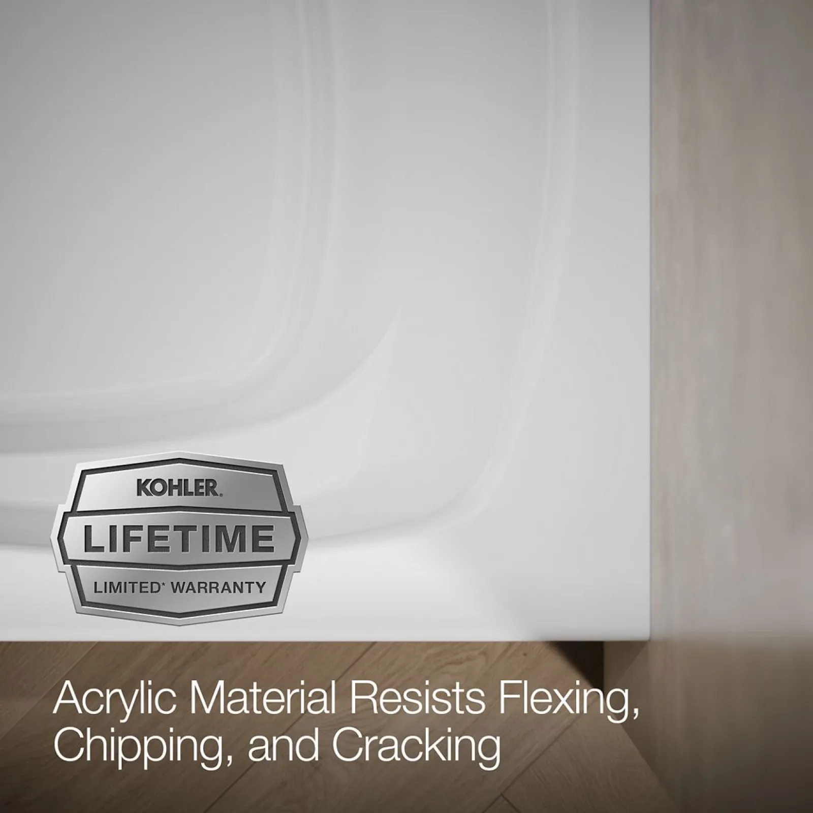 60" x 36" alcove bath, left drain^Kohler Online
