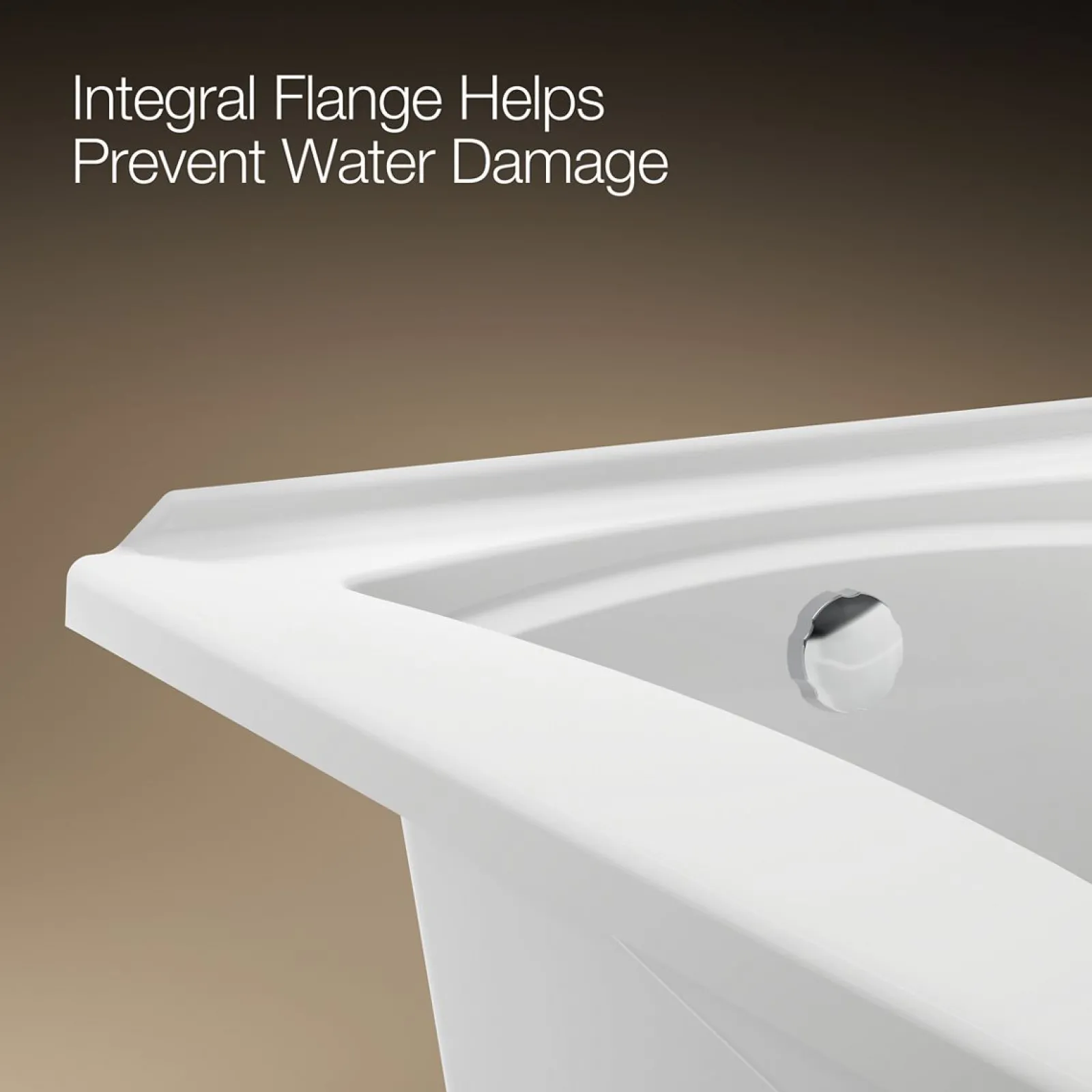 72" x 36" alcove bath, left drain^Kohler New