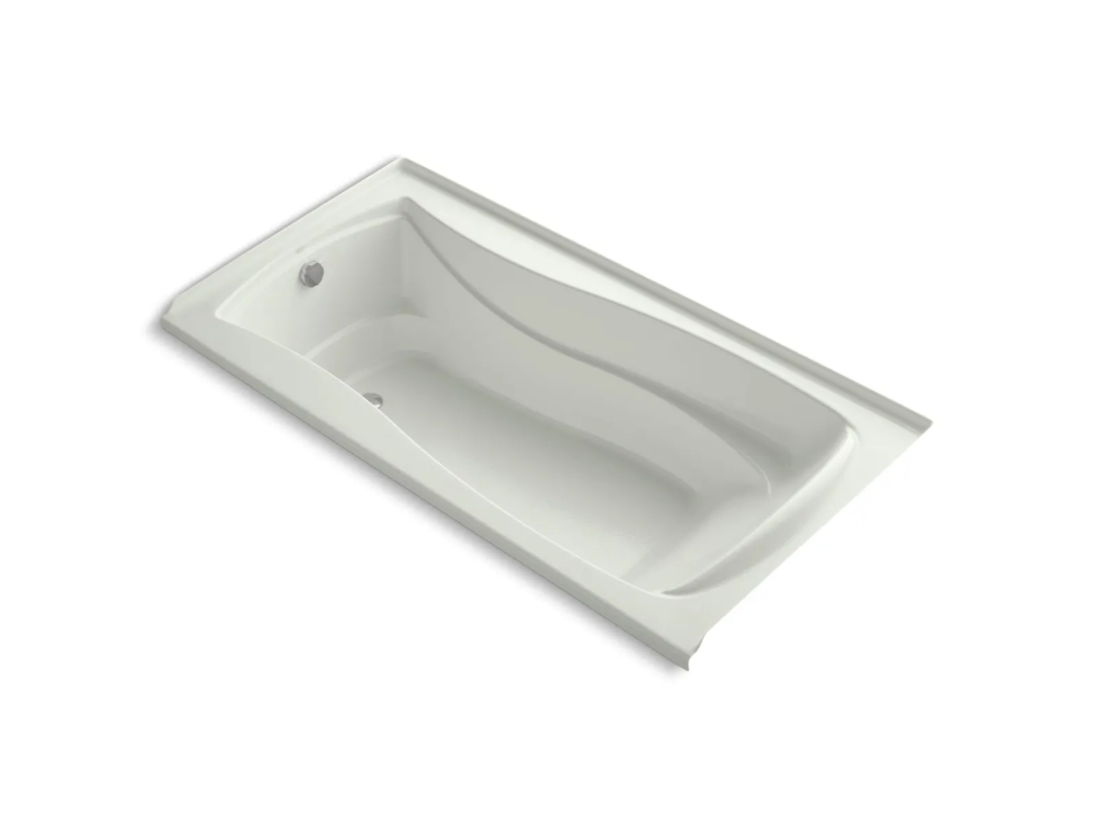 72" x 36" alcove bath, left drain^Kohler New