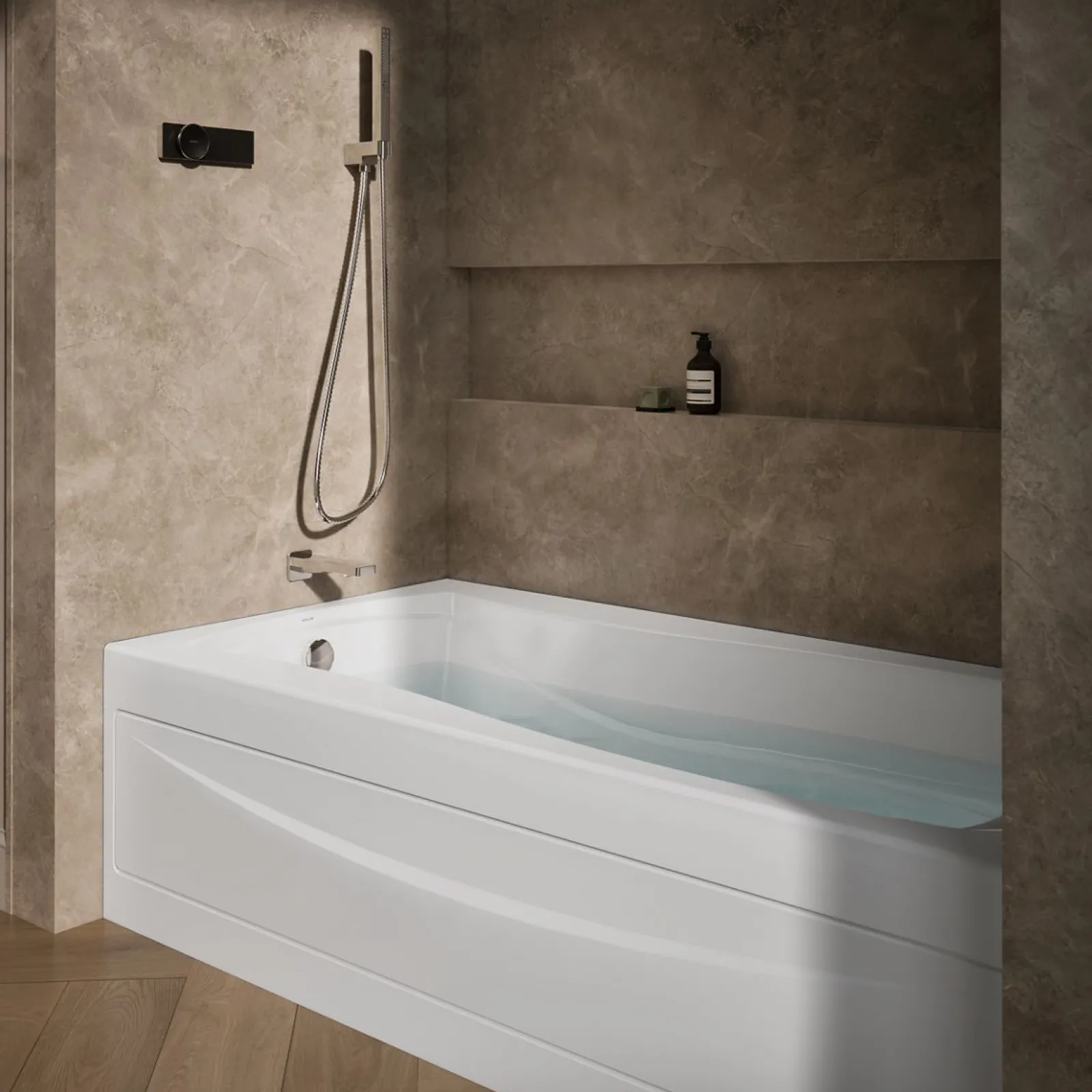 72" x 36" alcove bath, left drain^Kohler Online