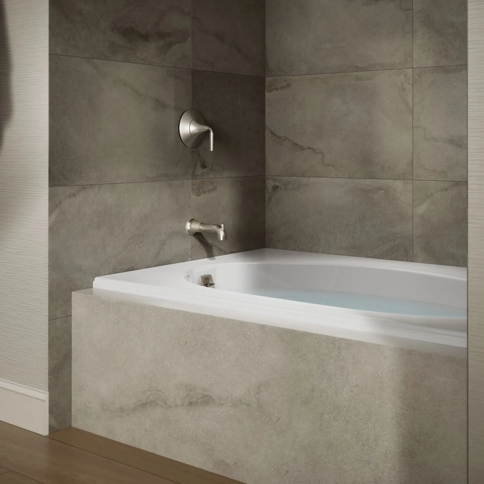 60" x 42" alcove bath, left drain^Kohler Outlet