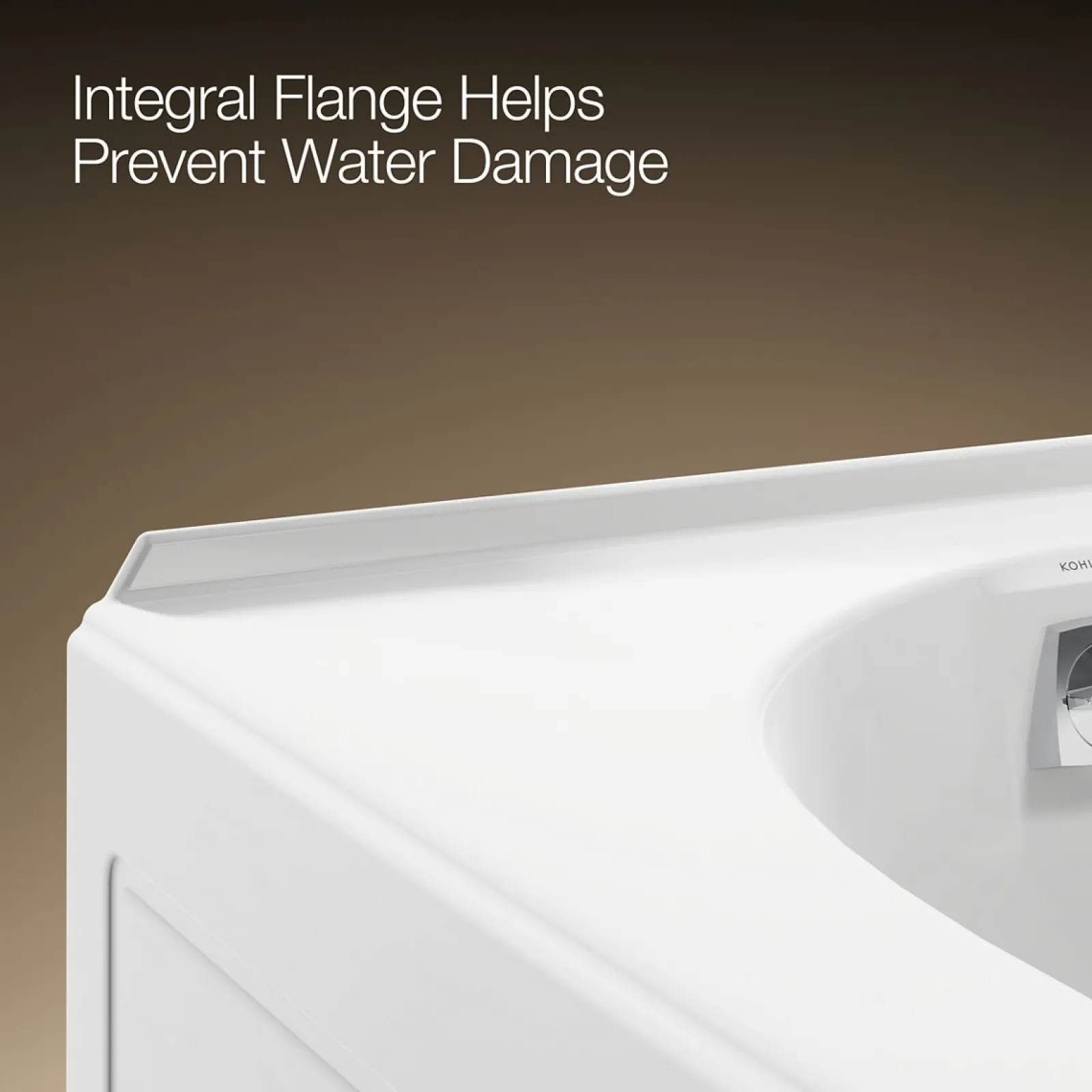 60" x 42" alcove bath, left drain^Kohler New
