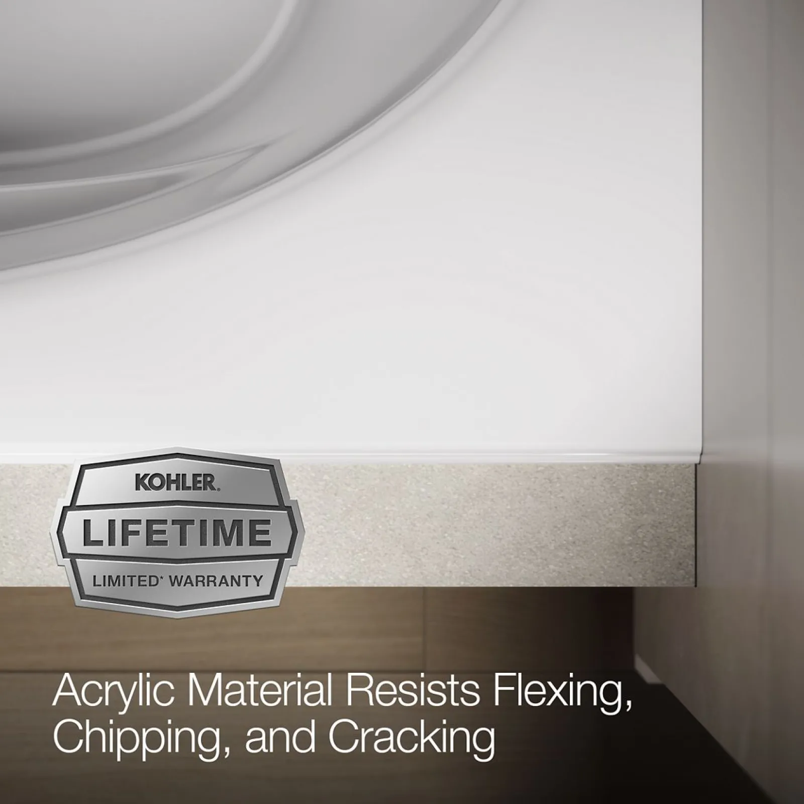 72" x 42" alcove bath, left drain^Kohler Discount
