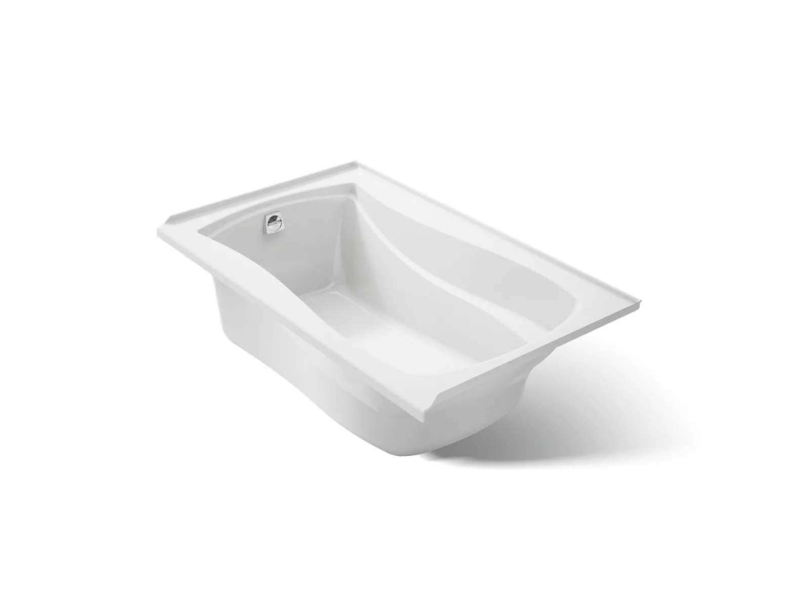 60" x 36" alcove bath, left drain^Kohler Clearance