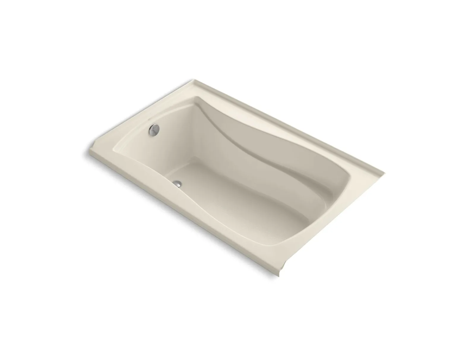 60" x 36" alcove bath, left drain^Kohler Clearance