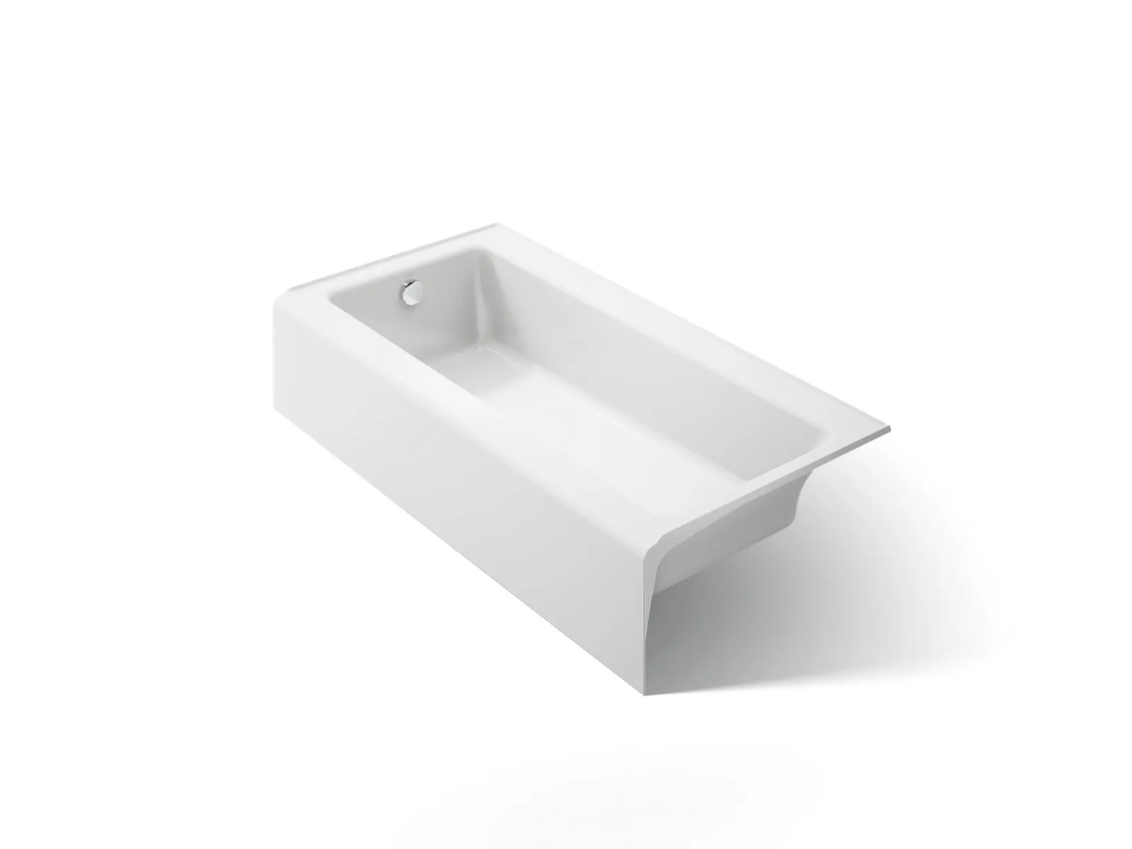 60" x 30-1/4" alcove bath, left drain^Kohler Clearance