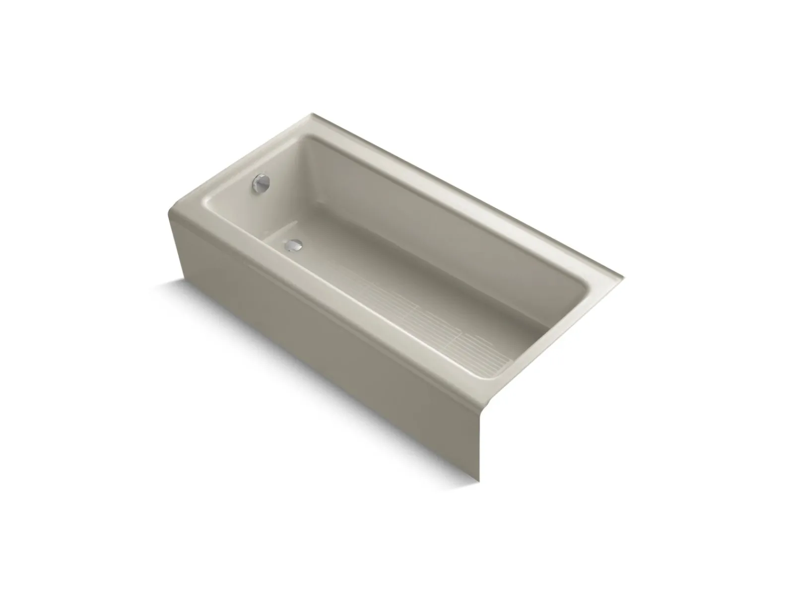 60" x 30-1/4" alcove bath, left drain^Kohler Clearance