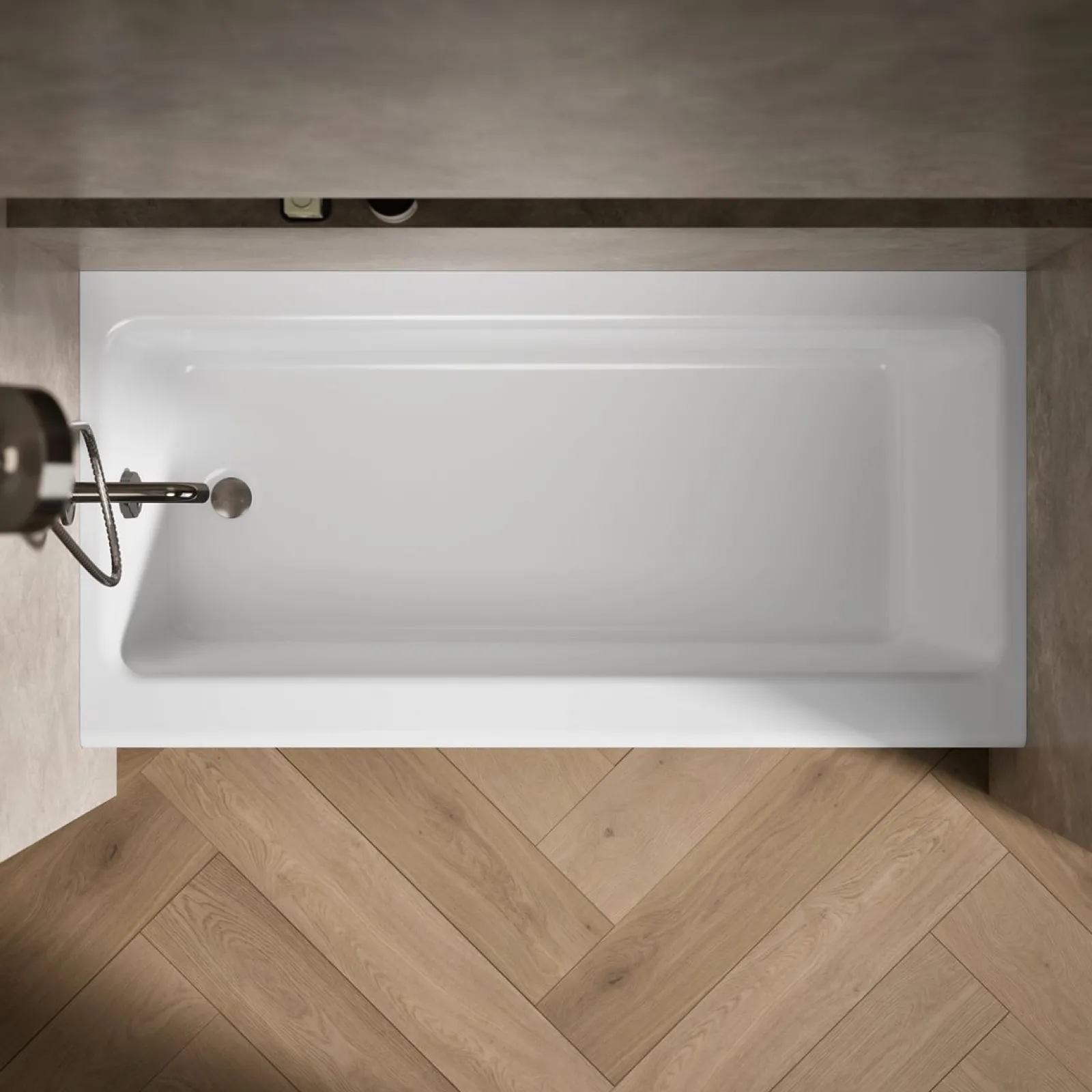 60" x 30-1/4" alcove bath, left drain^Kohler Clearance