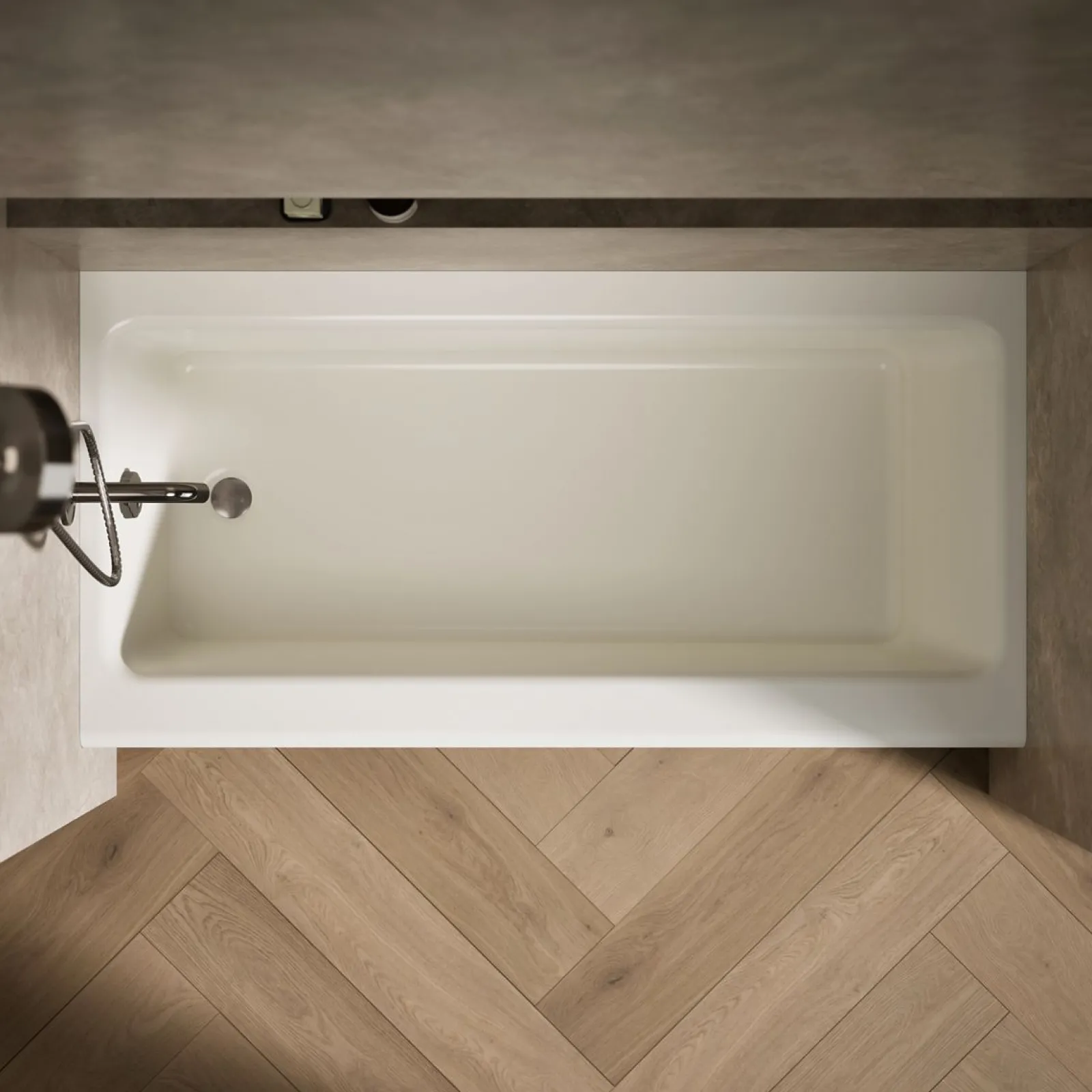 60" x 30-1/4" alcove bath, left drain^Kohler Clearance
