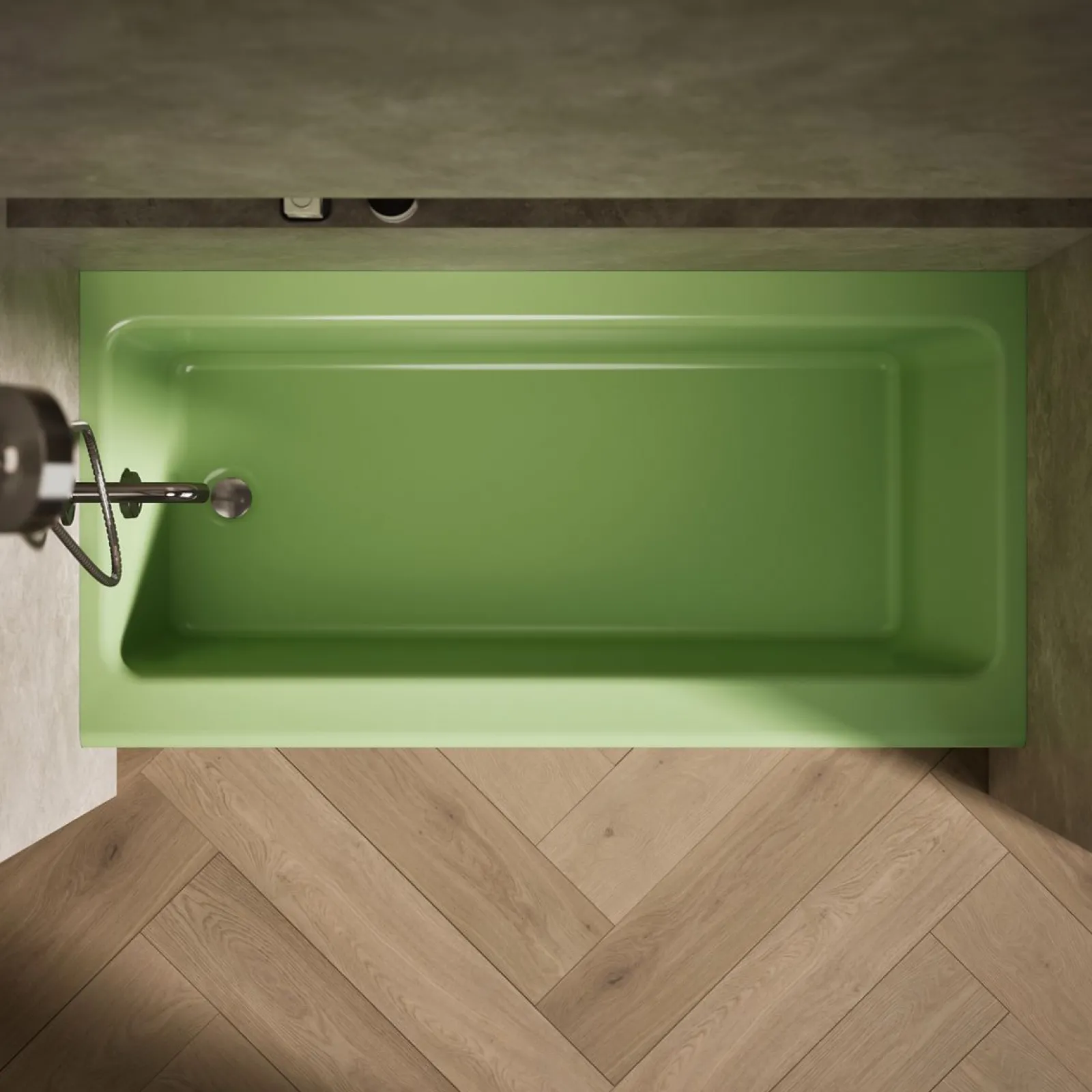 60" x 30-1/4" alcove bath, left drain^Kohler Clearance
