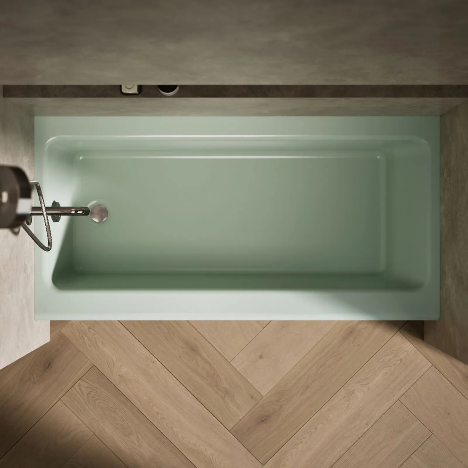 60" x 30-1/4" alcove bath, left drain^Kohler Clearance