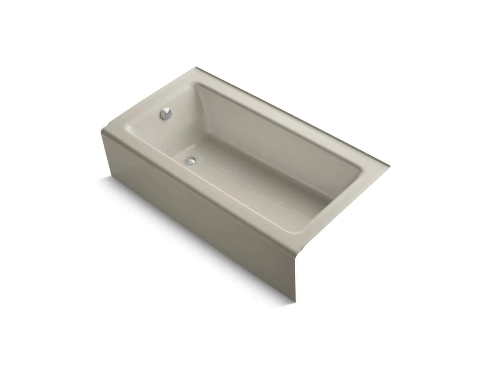 60" x 32" alcove bath, left drain^Kohler Online
