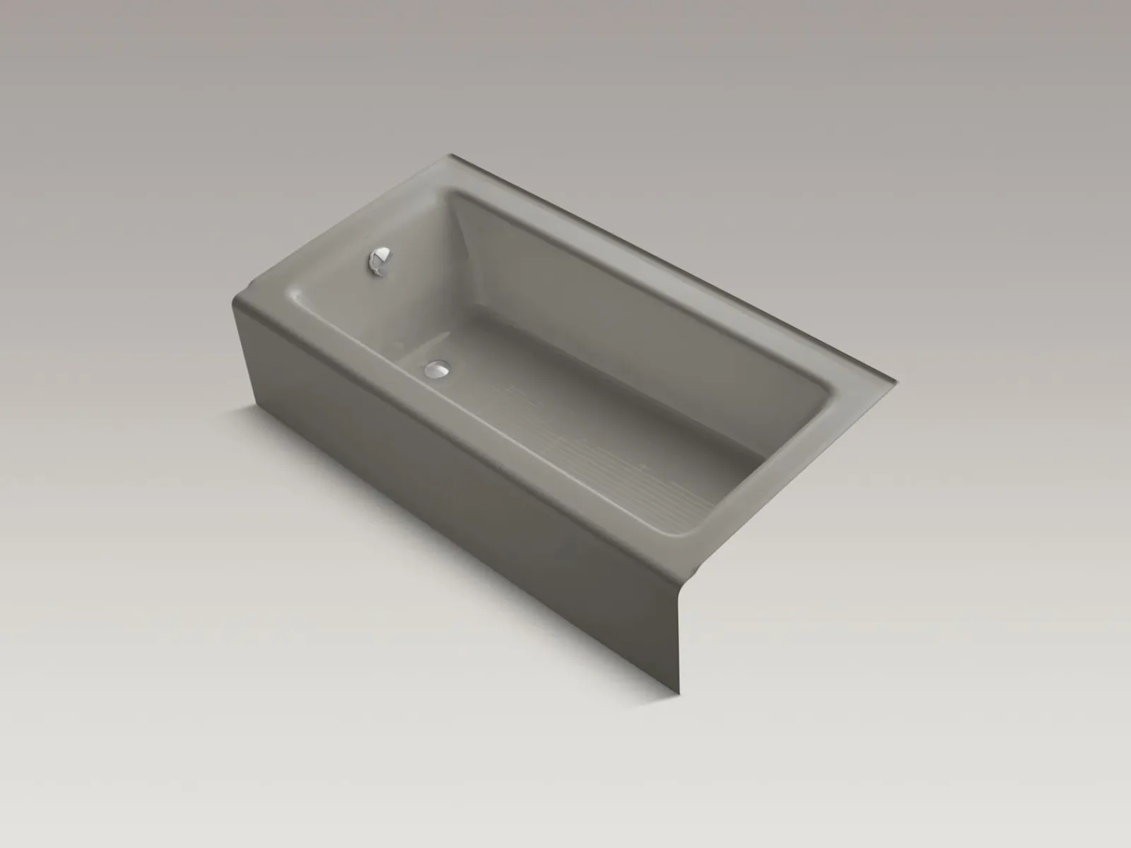 60" x 32" alcove bath, left drain^Kohler Online