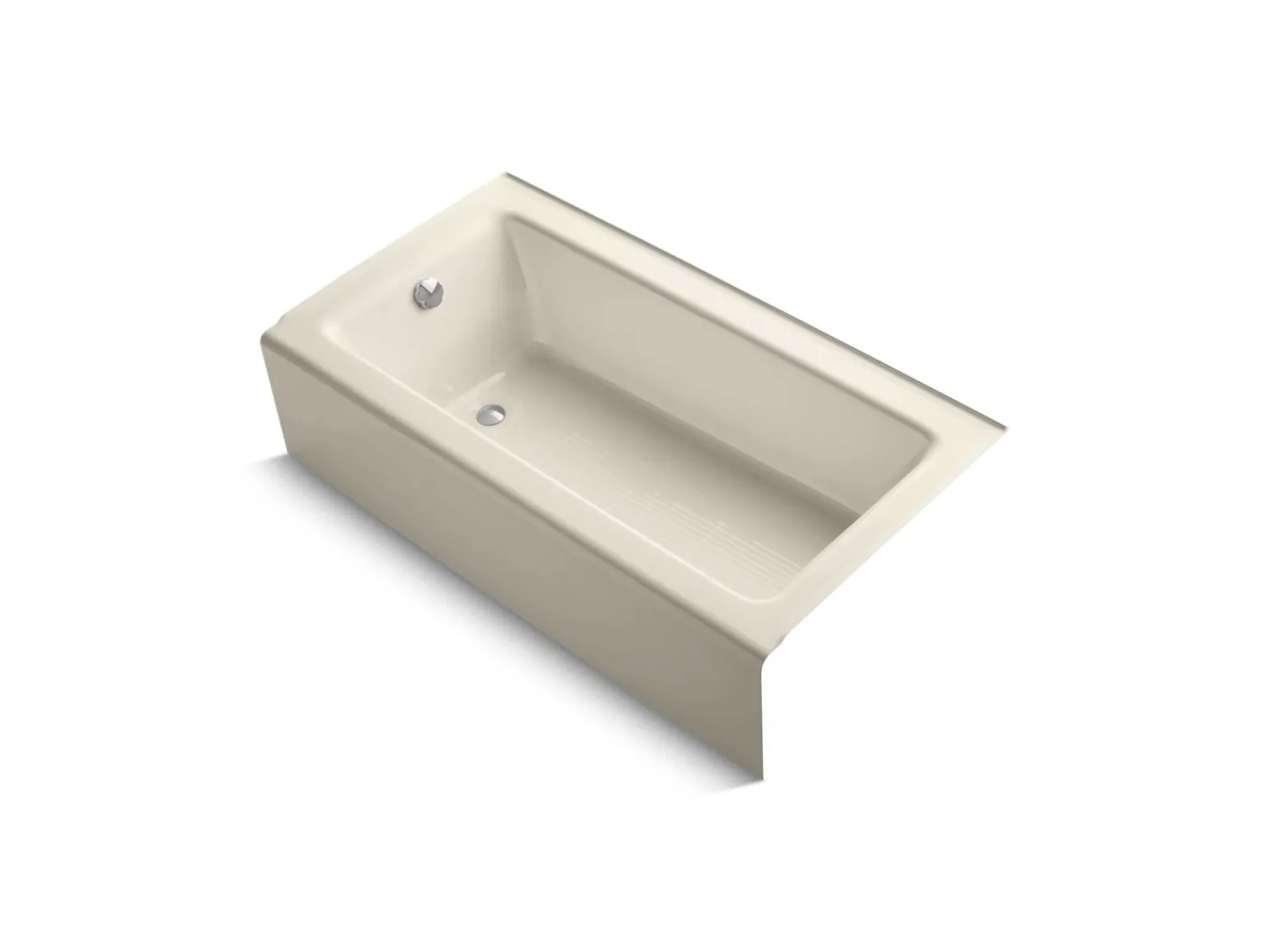 60" x 32" alcove bath, left drain^Kohler Online