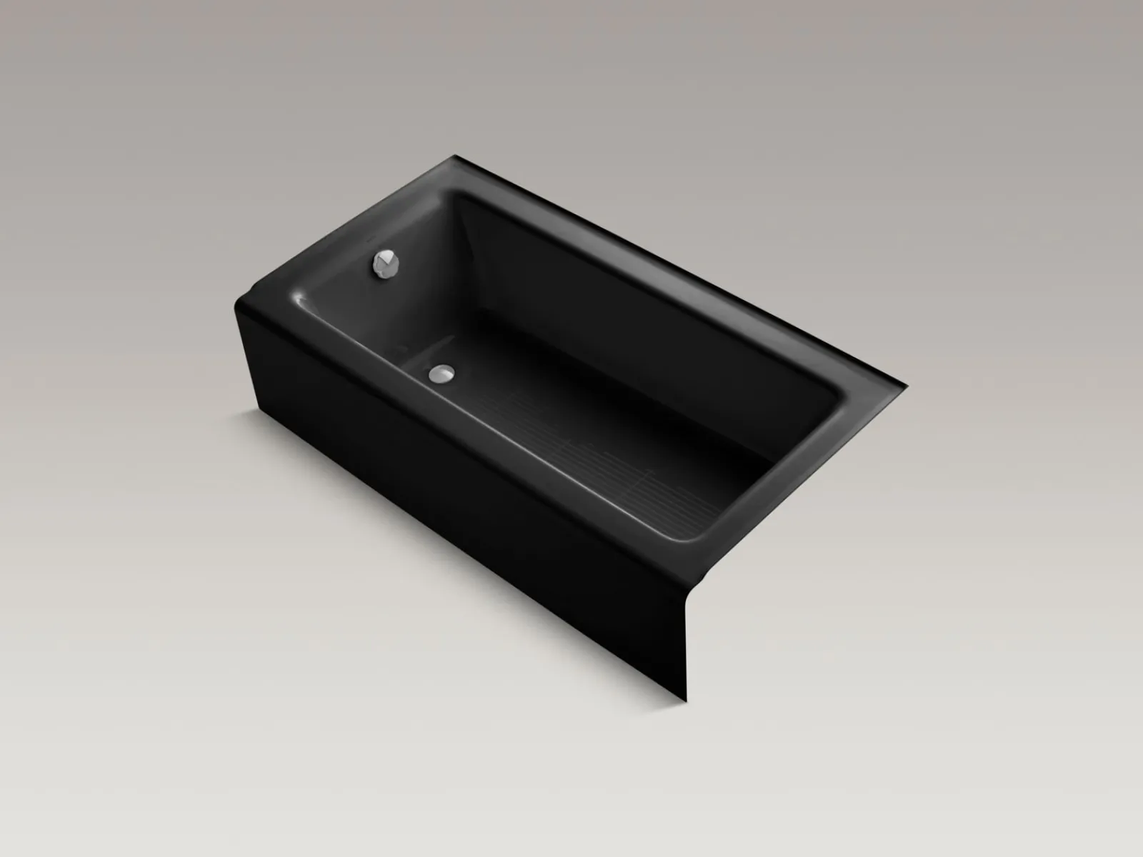 60" x 32" alcove bath, left drain^Kohler Online