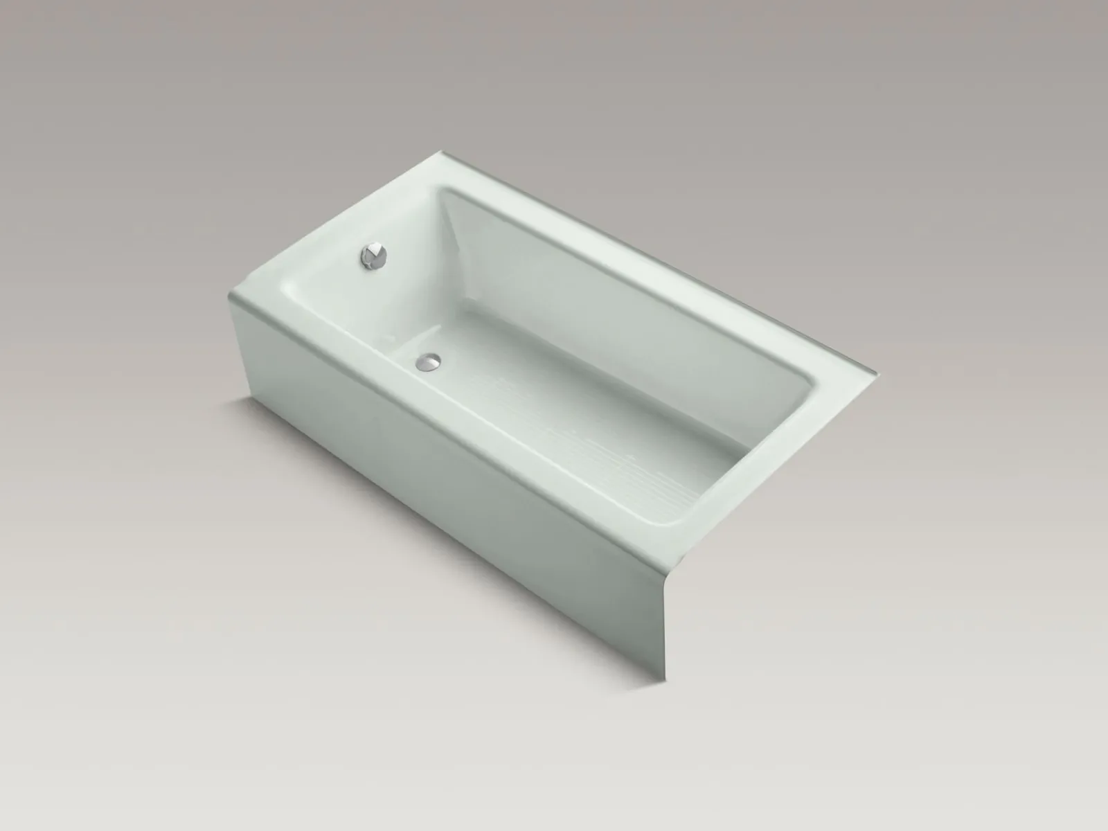 60" x 32" alcove bath, left drain^Kohler Online