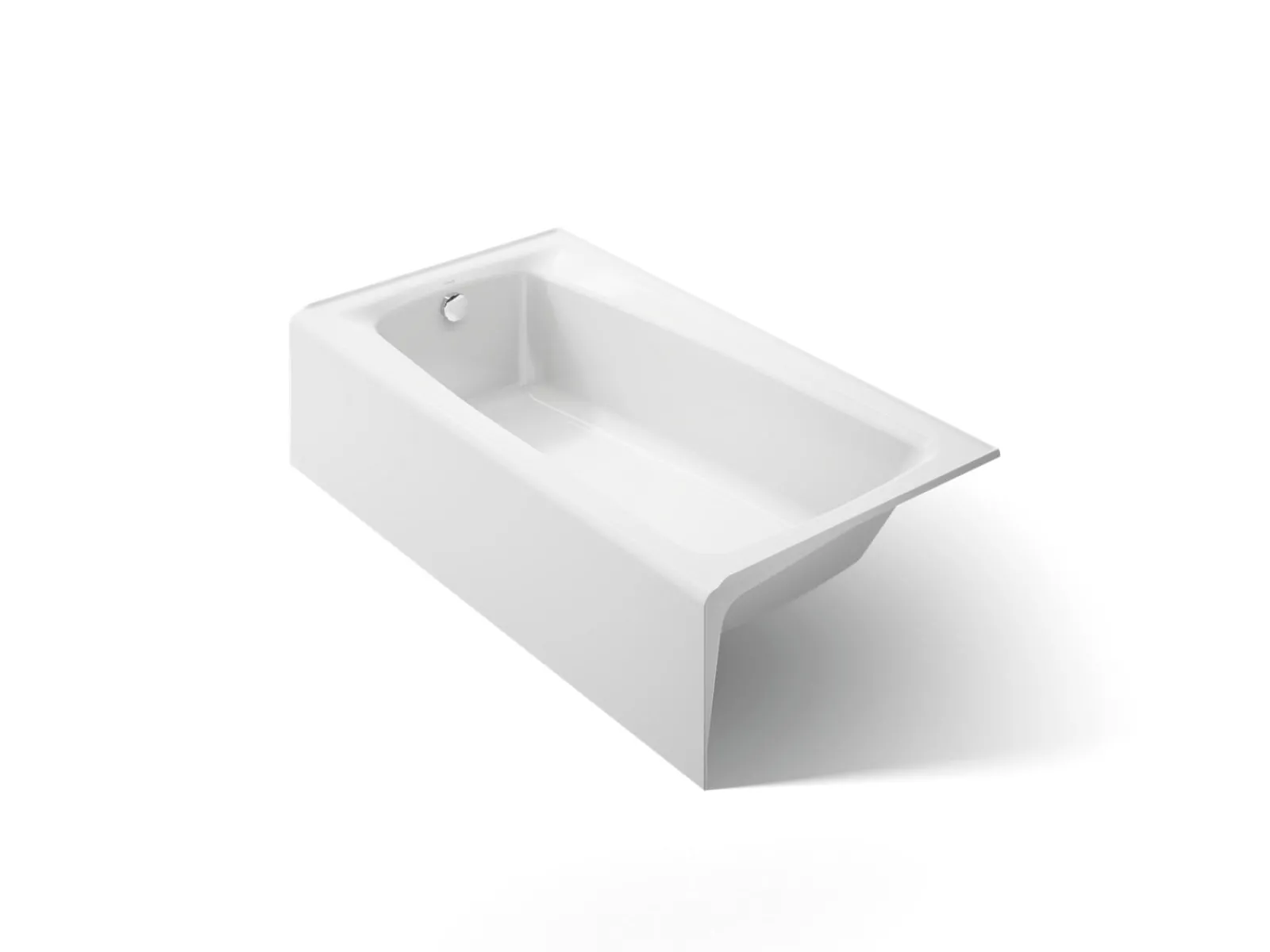 60" x 32" alcove bath, left drain^Kohler Discount