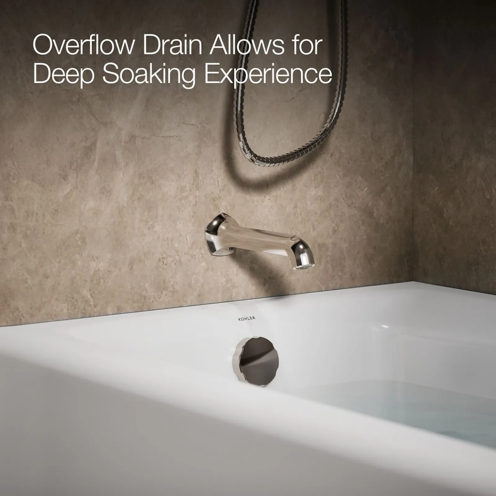 60" x 32" alcove bath, left drain^Kohler Discount