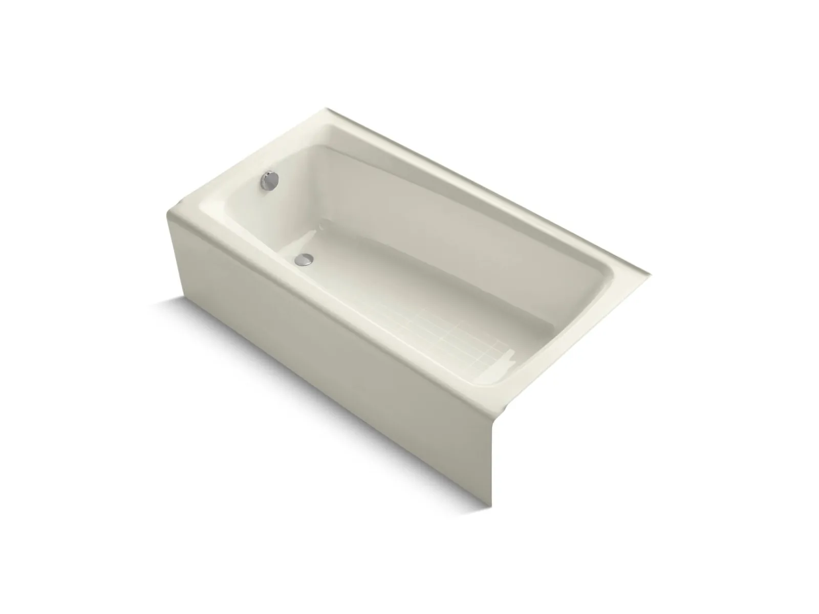 60" x 32" alcove bath, left drain^Kohler Discount
