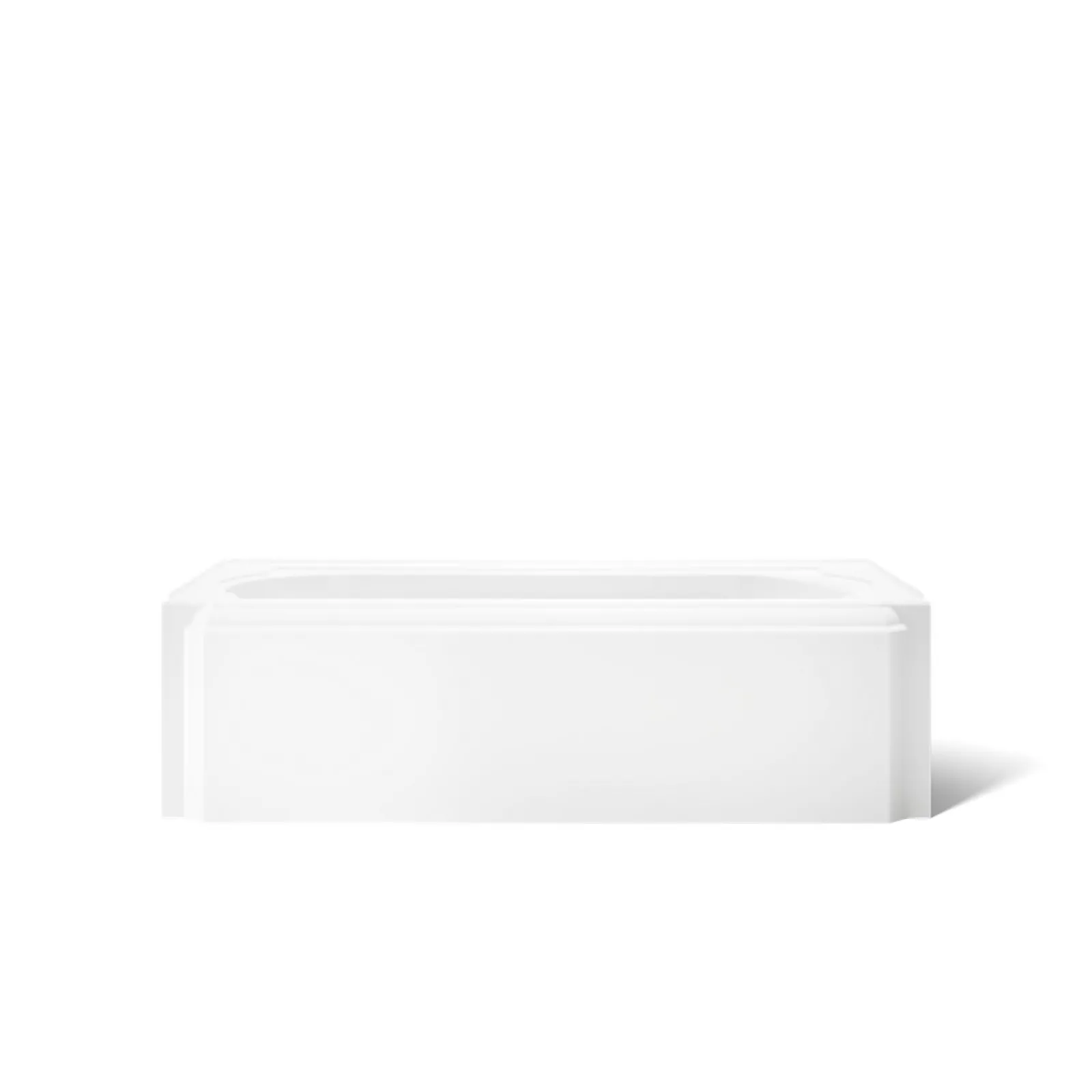 60" x 33-3/4" alcove bath, left drain^Kohler