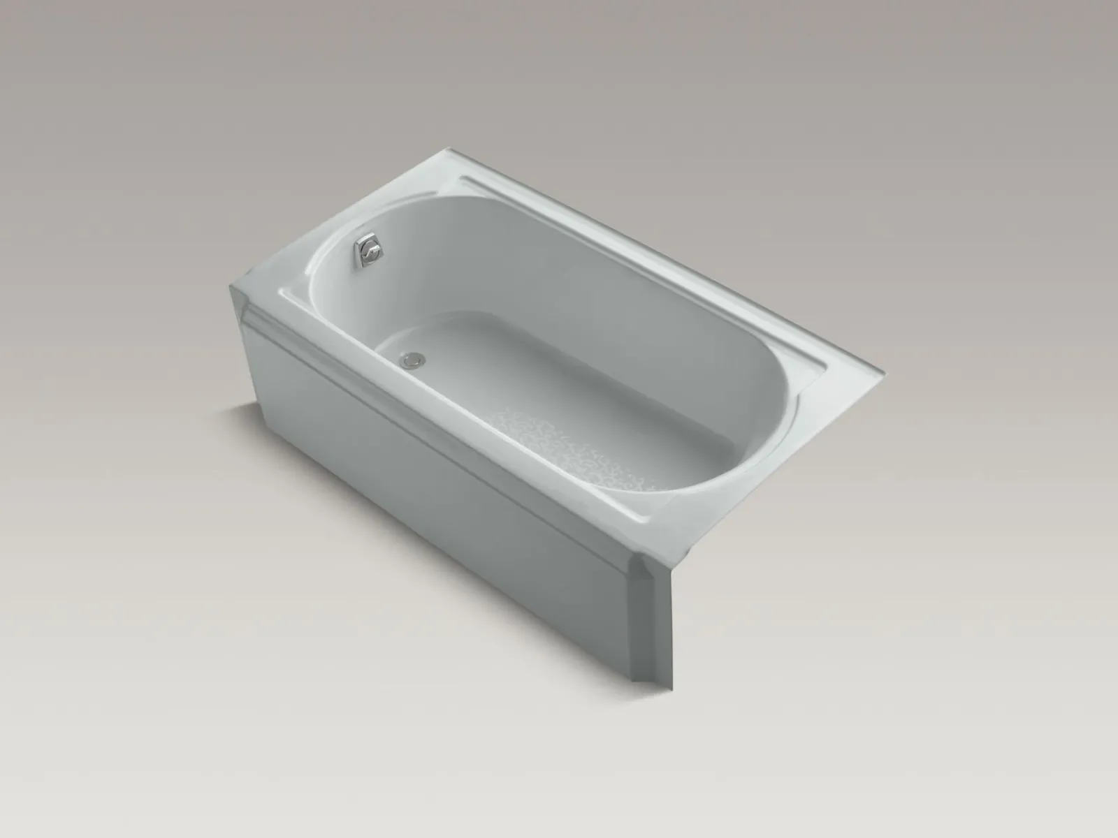 60" x 33-3/4" alcove bath, left drain^Kohler