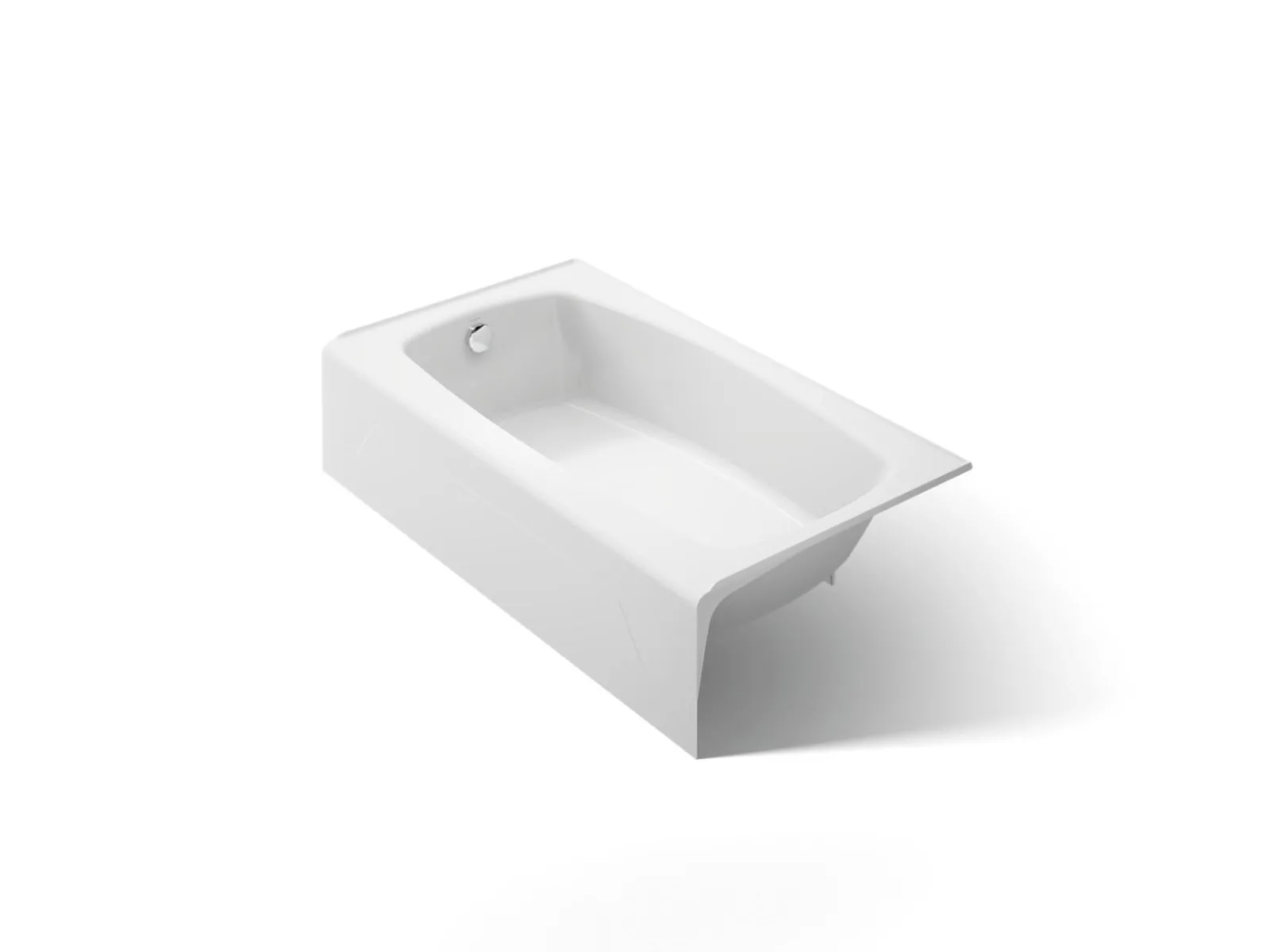 54" x 30-1/4" alcove bath, left drain^Kohler Clearance