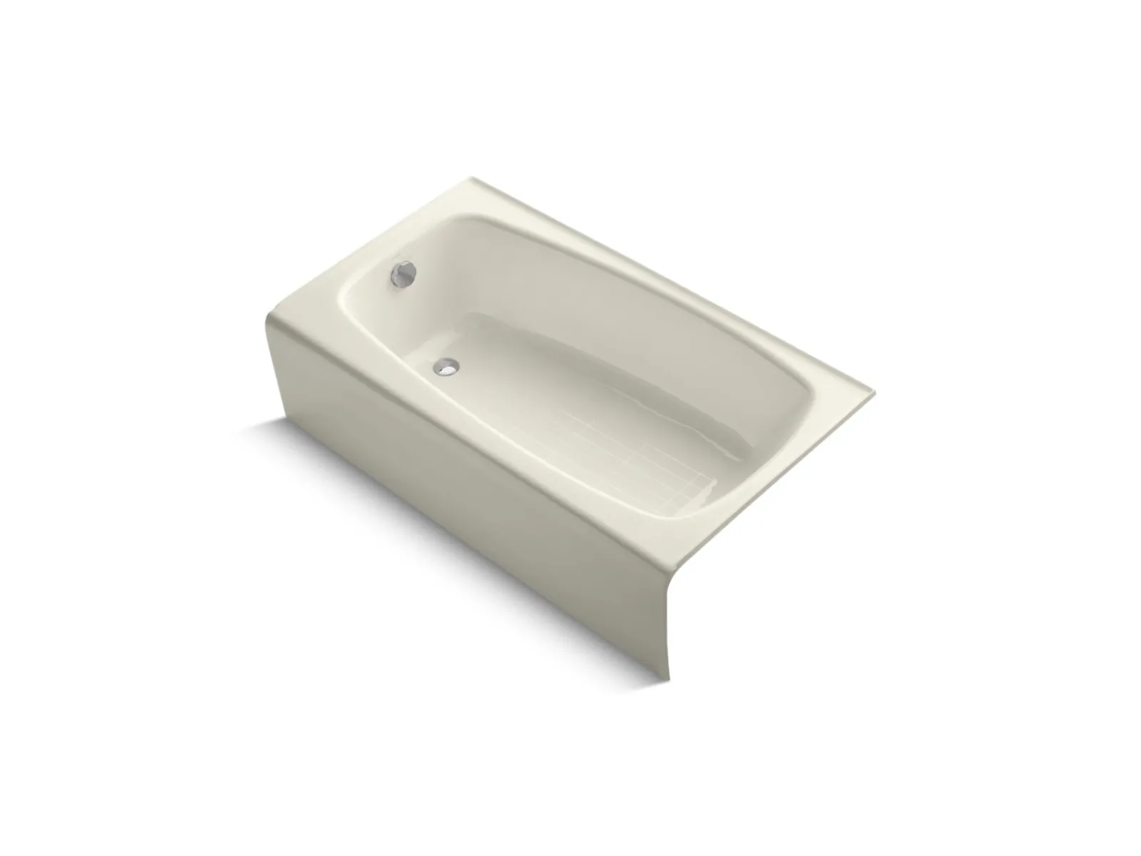 54" x 30-1/4" alcove bath, left drain^Kohler Clearance
