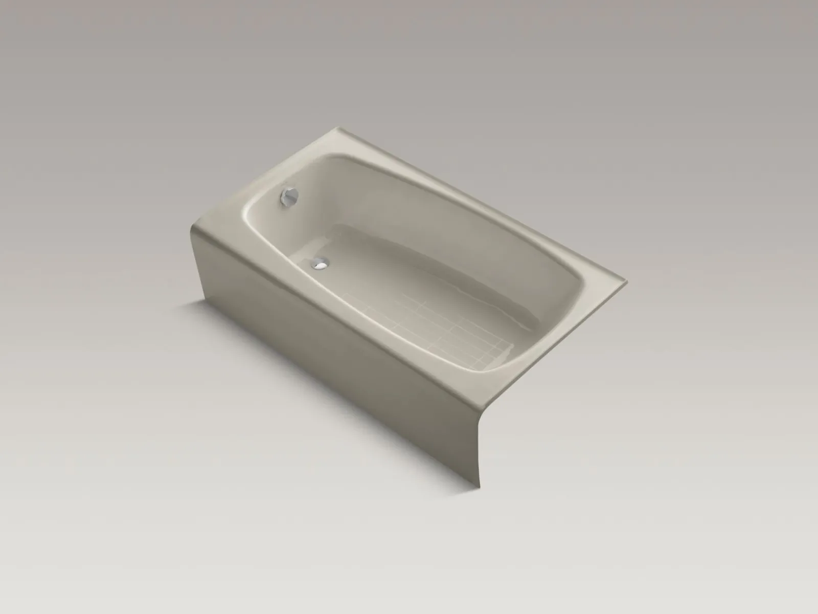 54" x 30-1/4" alcove bath, left drain^Kohler Clearance