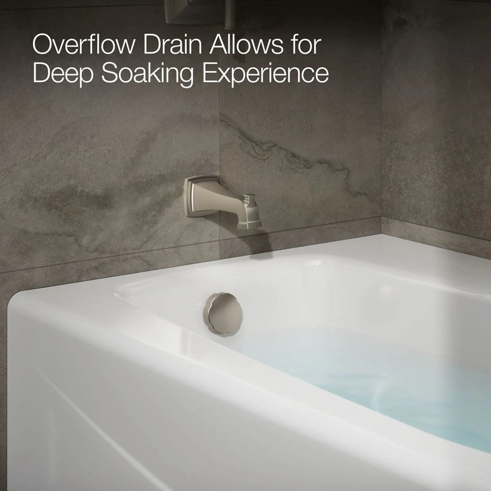 60" x 34-1/4" alcove bath, left drain^Kohler Online