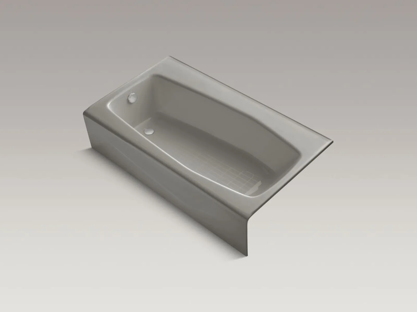 60" x 34-1/4" alcove bath, left drain^Kohler Online