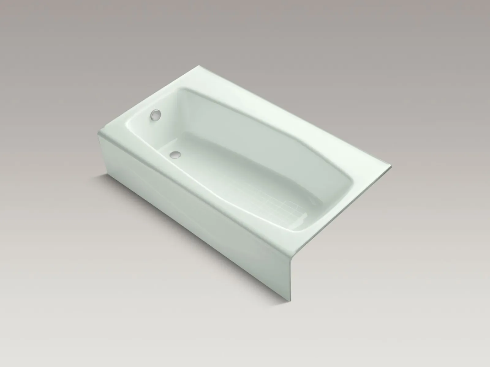 60" x 34-1/4" alcove bath, left drain^Kohler Online