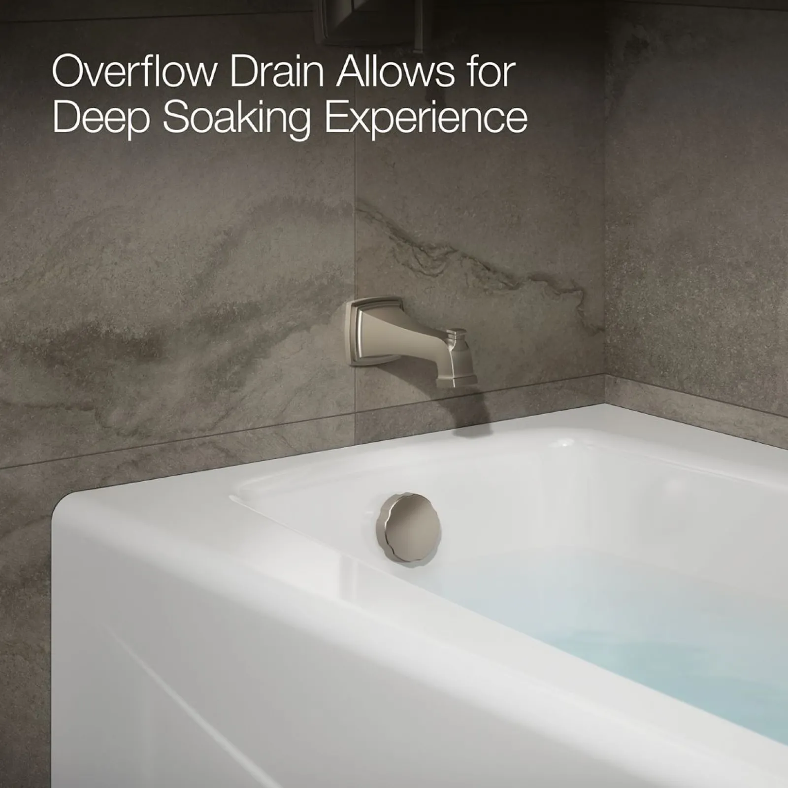 60" x 30-1/4" alcove bath, left drain^Kohler New