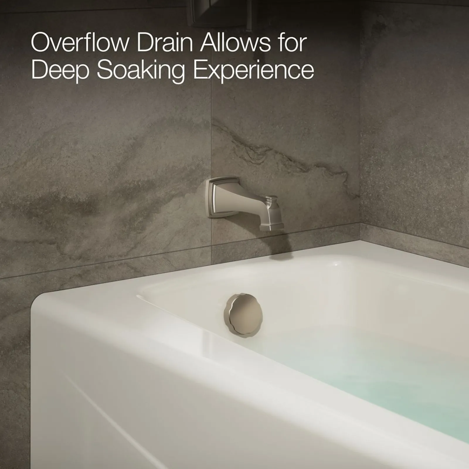 60" x 30-1/4" alcove bath, left drain^Kohler New