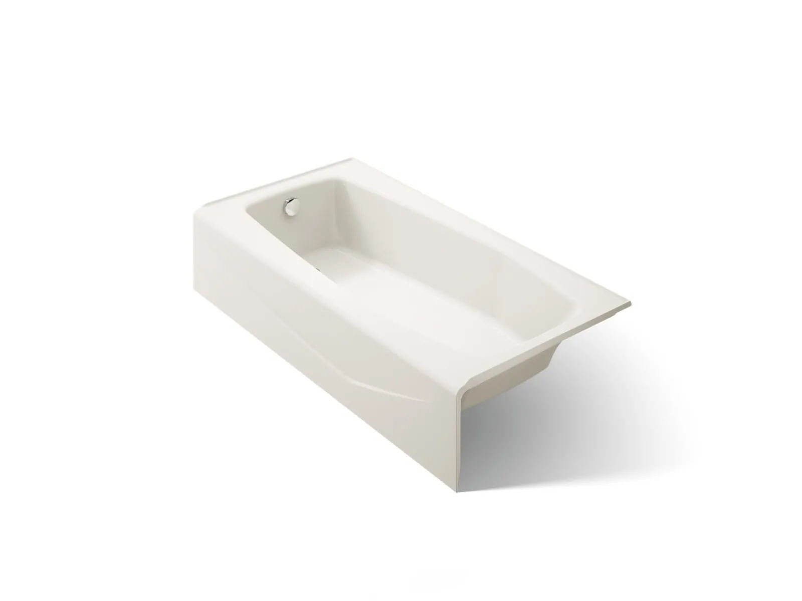 60" x 30-1/4" alcove bath, left drain^Kohler New