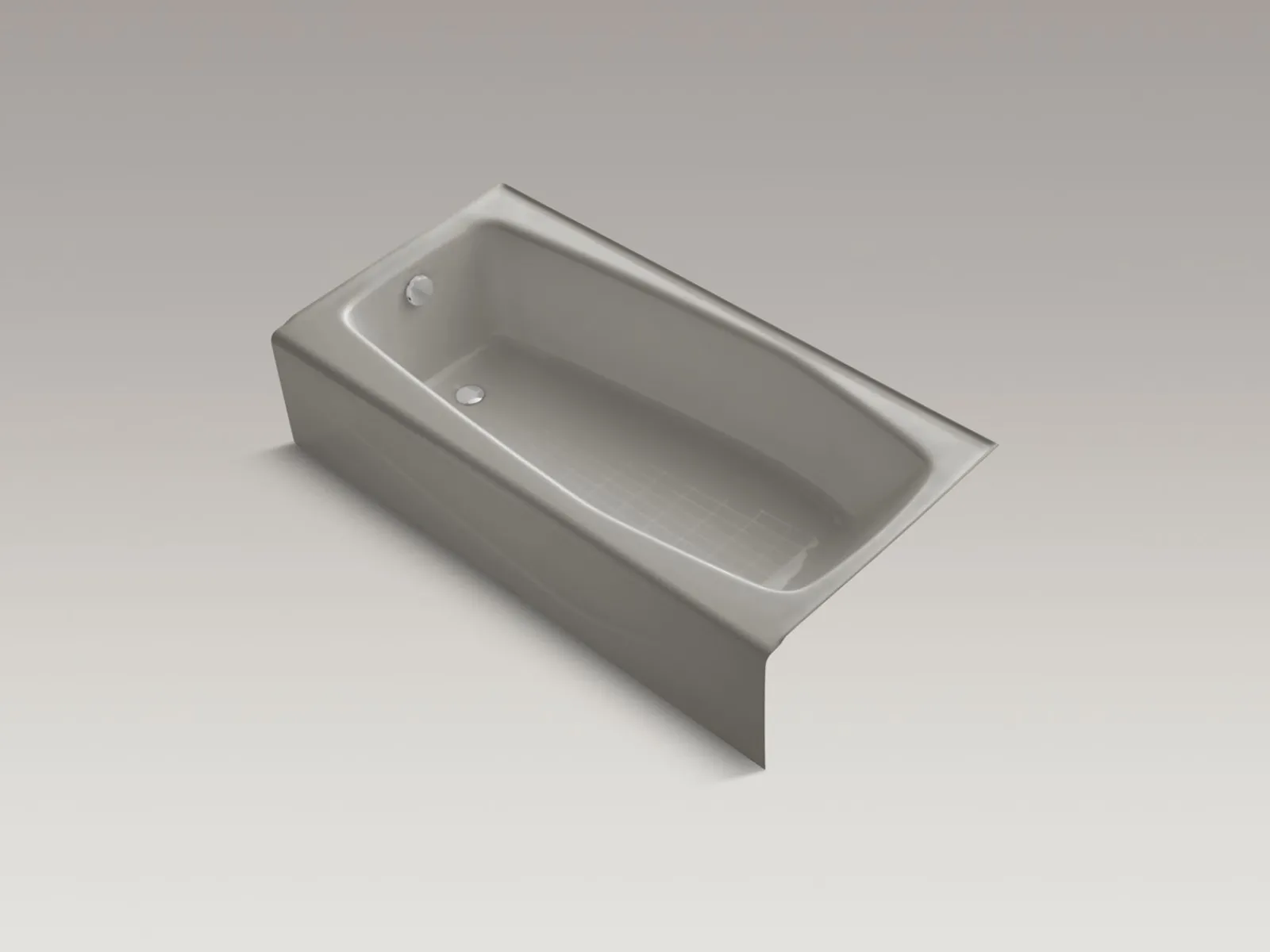 60" x 30-1/4" alcove bath, left drain^Kohler New