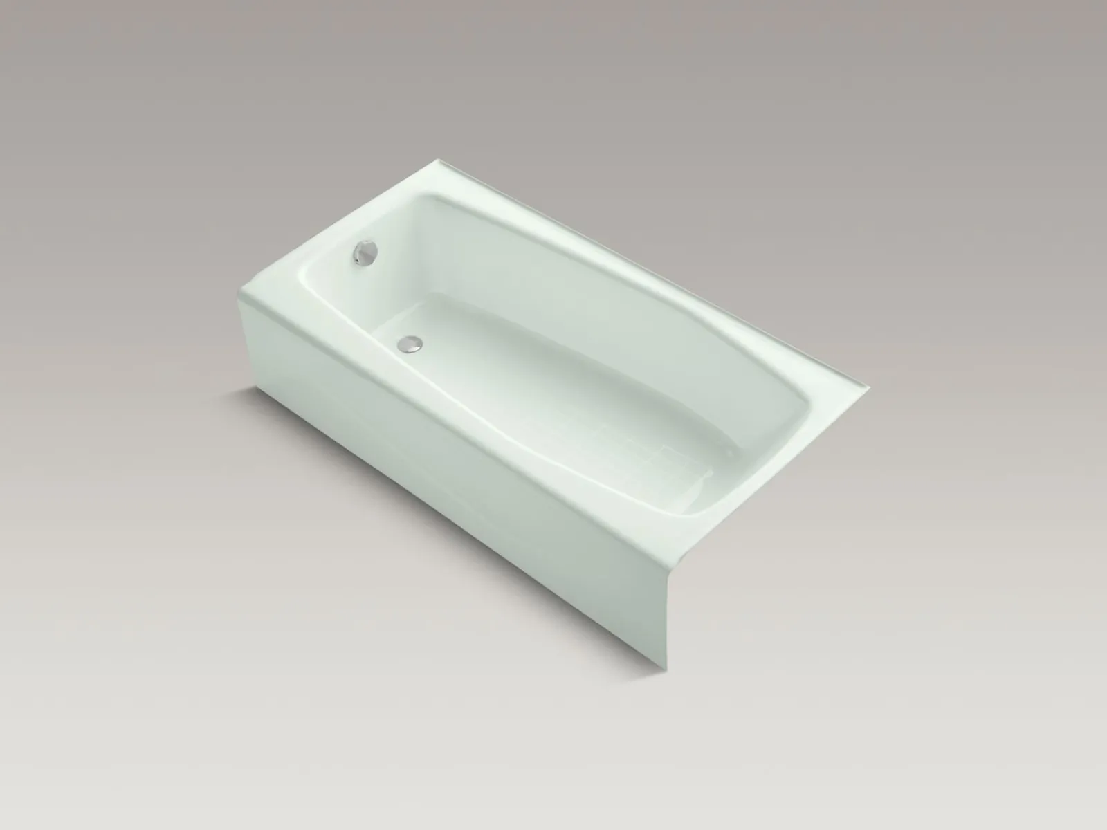 60" x 30-1/4" alcove bath, left drain^Kohler New