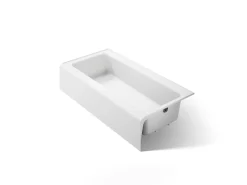 60" x 30-1/4" alcove bath, right drain^Kohler
