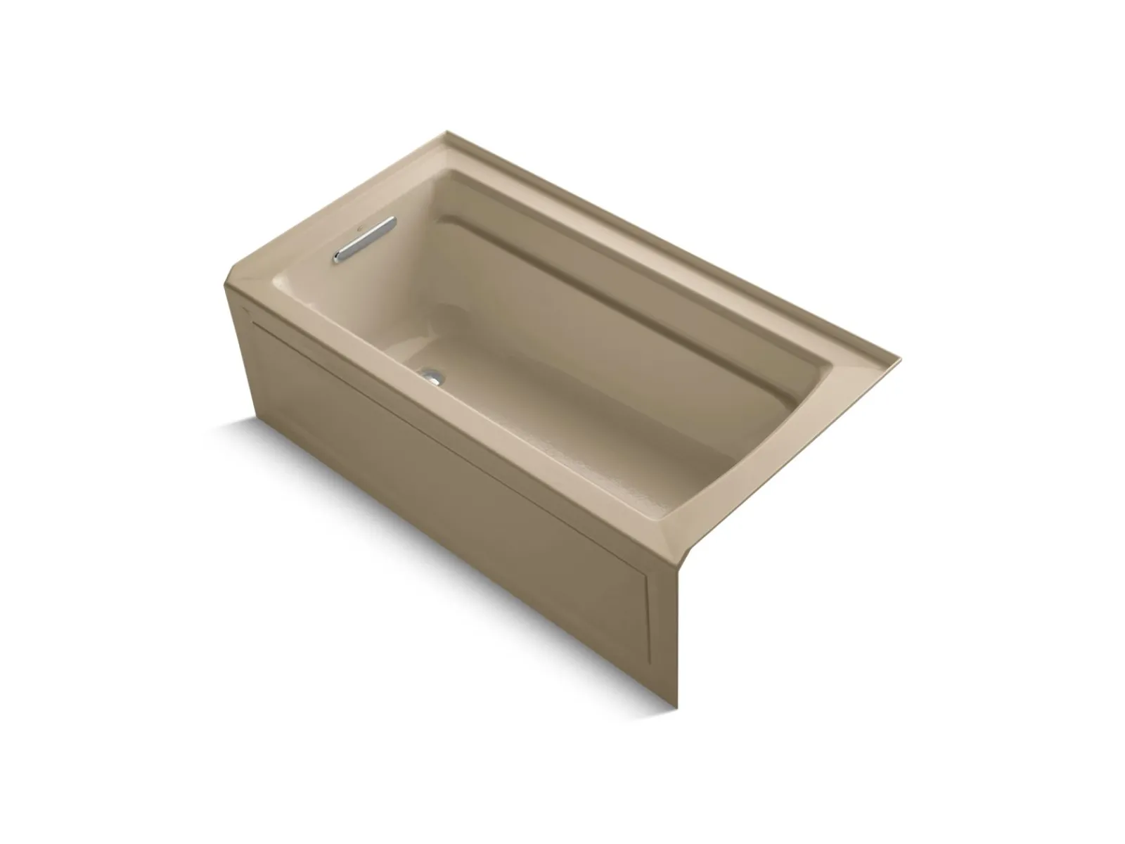 60" x 32" alcove bath with Bask® heated surface, left drain^Kohler Clearance