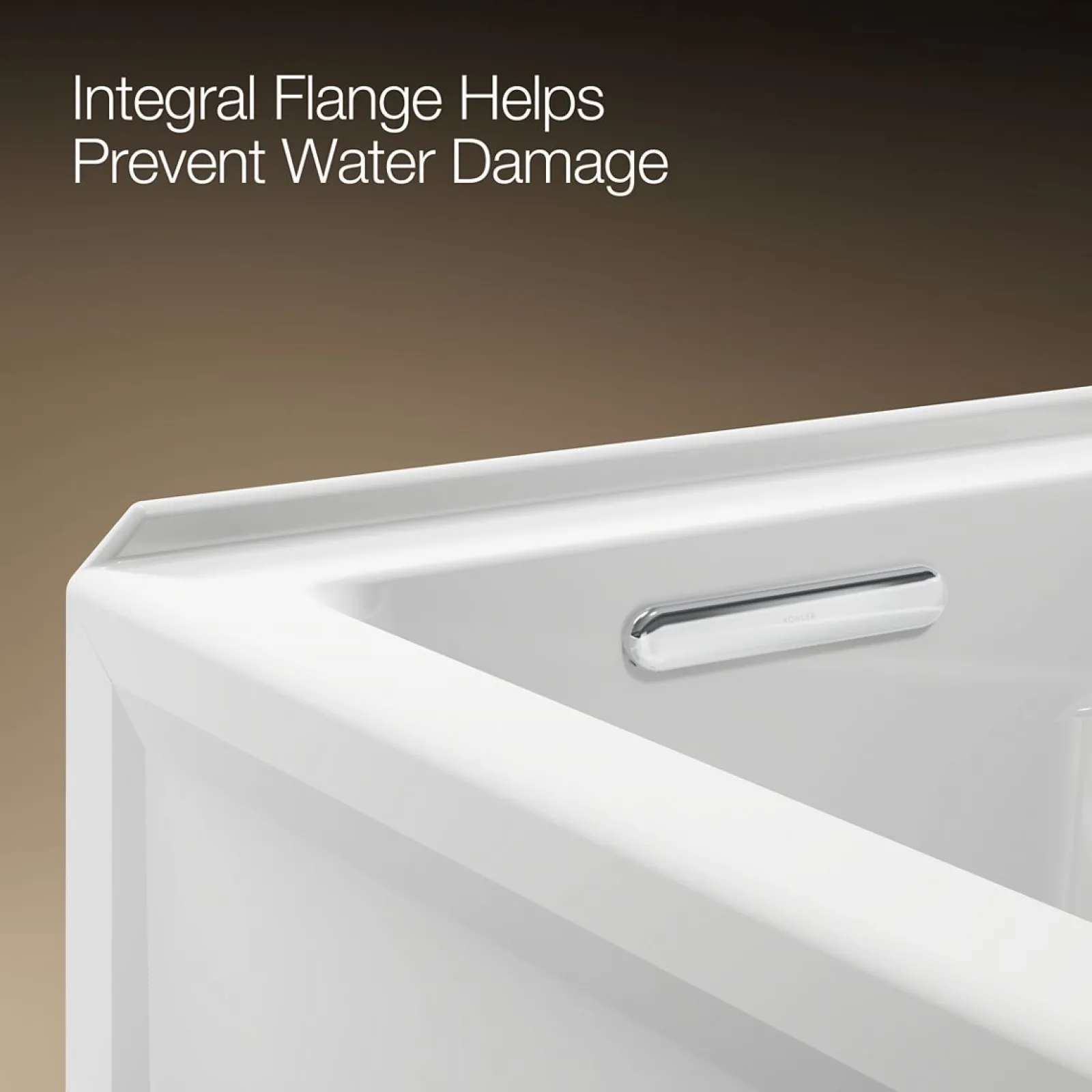 60" x 32" alcove bath with Bask® heated surface, left drain^Kohler Clearance