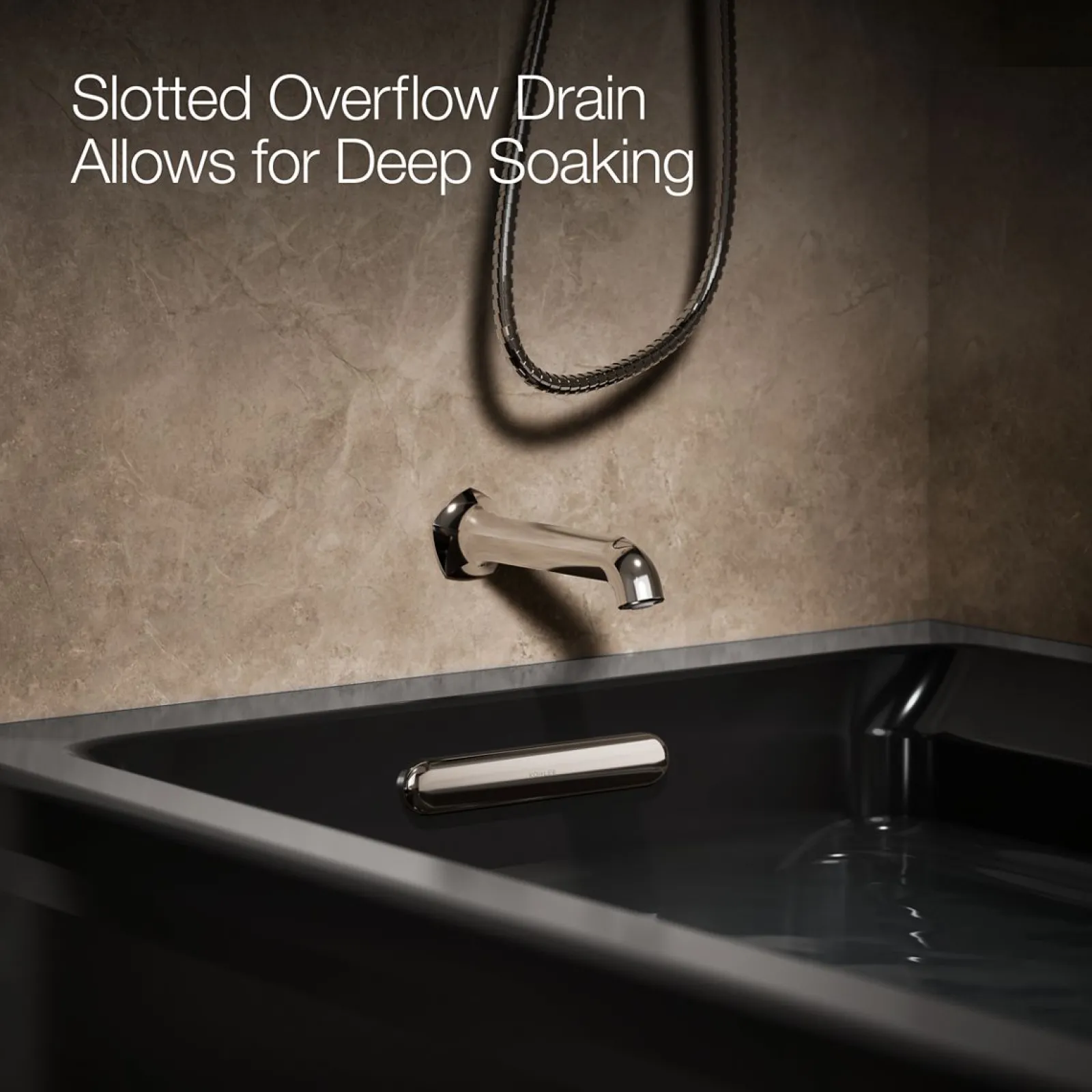 72" x 36" alcove bath with Bask® heated surface, left drain^Kohler Discount