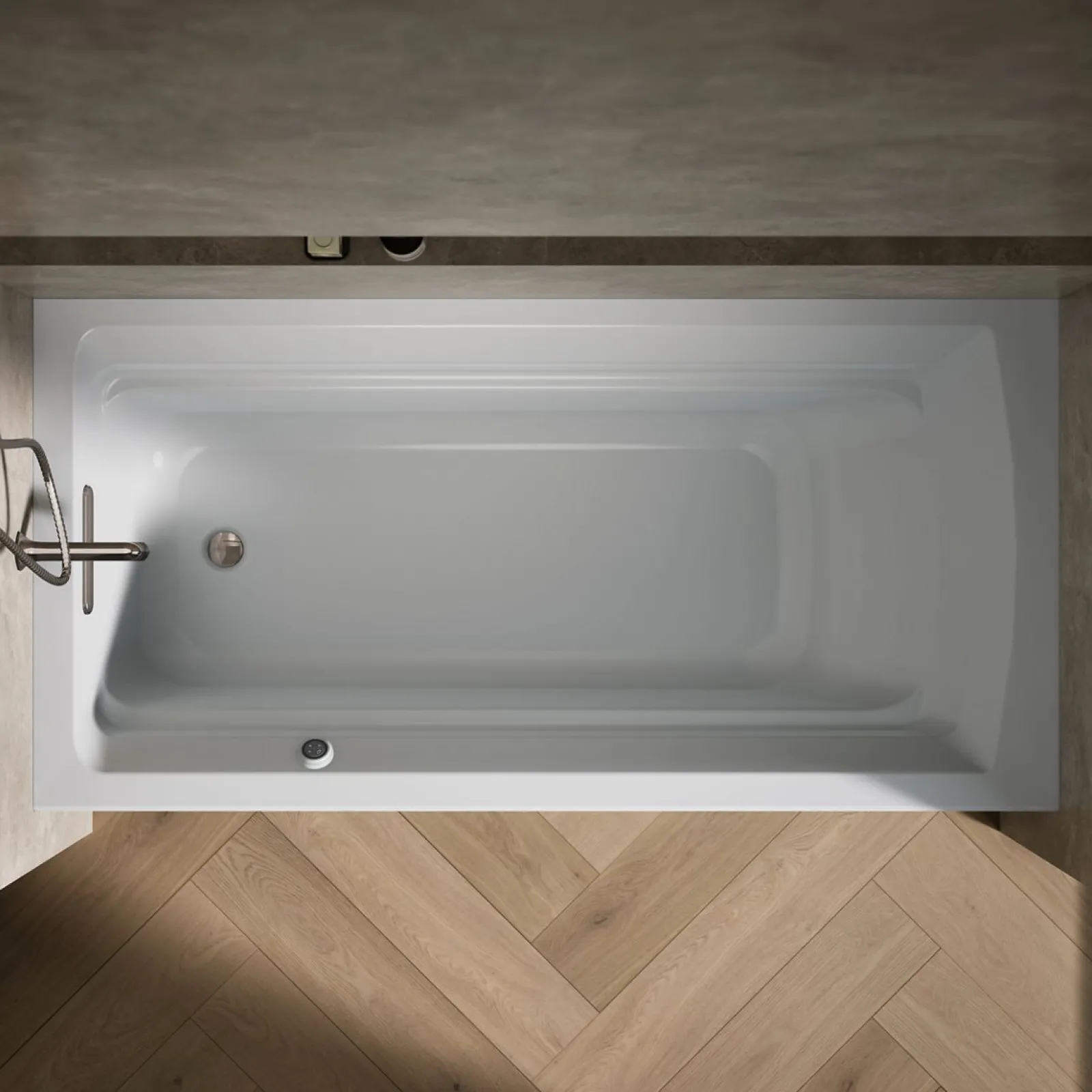 72" x 36" alcove bath with Bask® heated surface, left drain^Kohler Discount