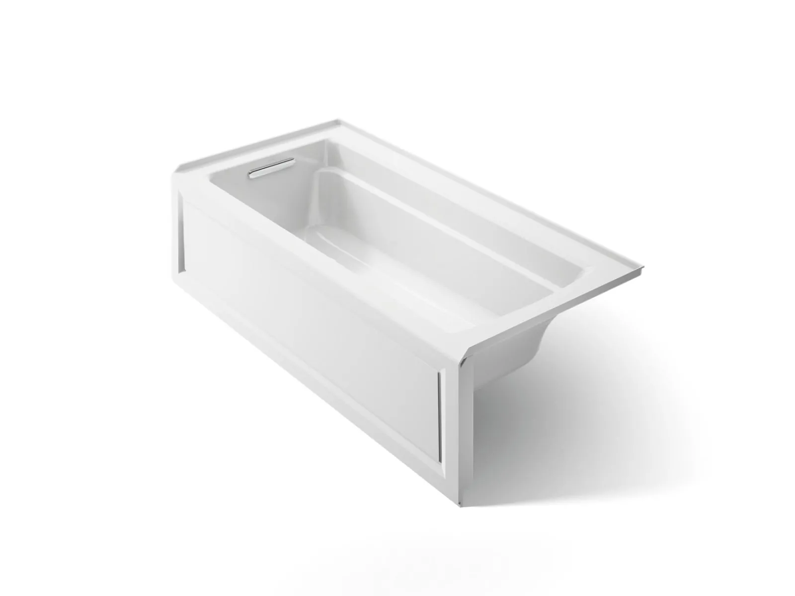 66" x 32" alcove bath with Bask® heated surface, left drain^Kohler Best