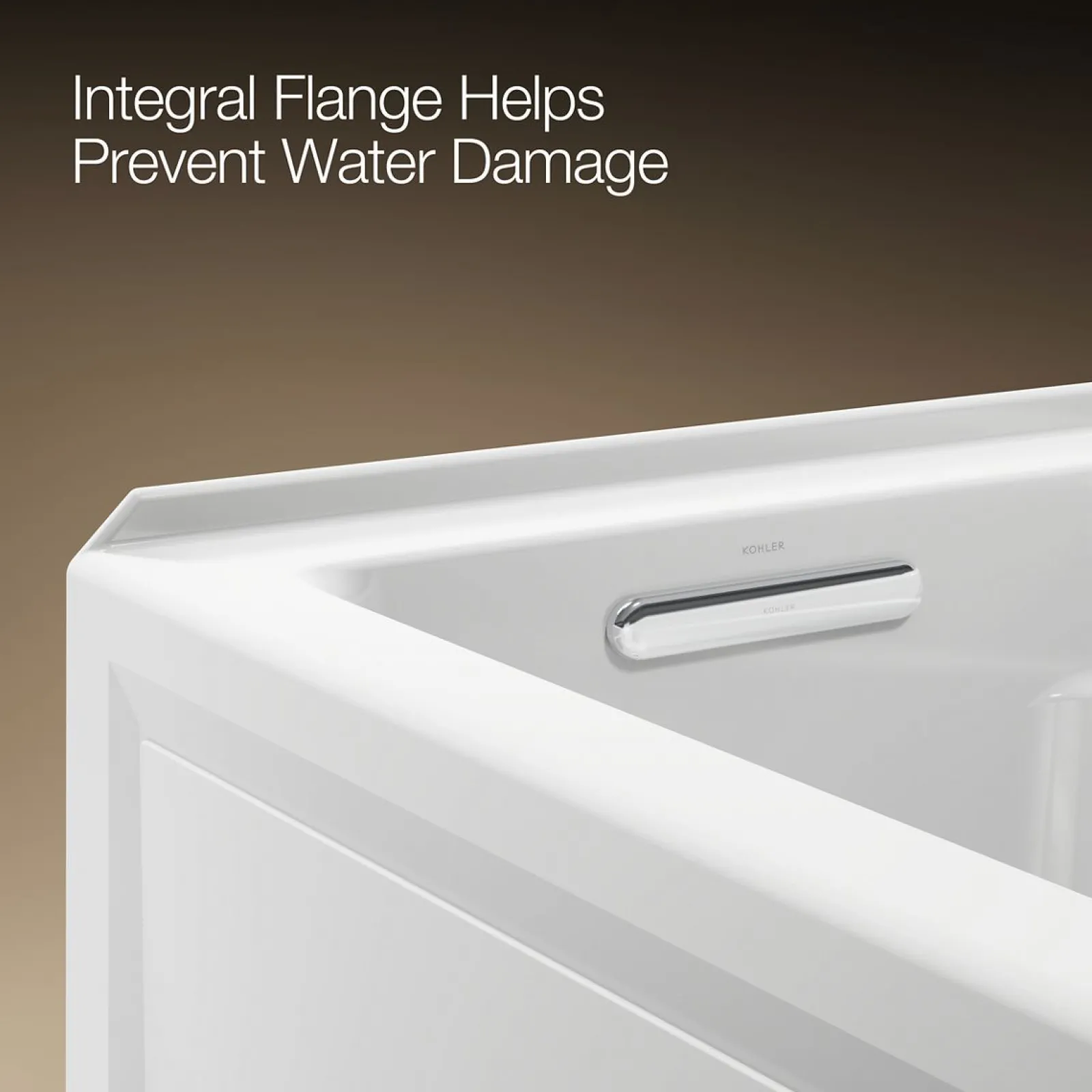66" x 32" alcove bath with Bask® heated surface, left drain^Kohler Best