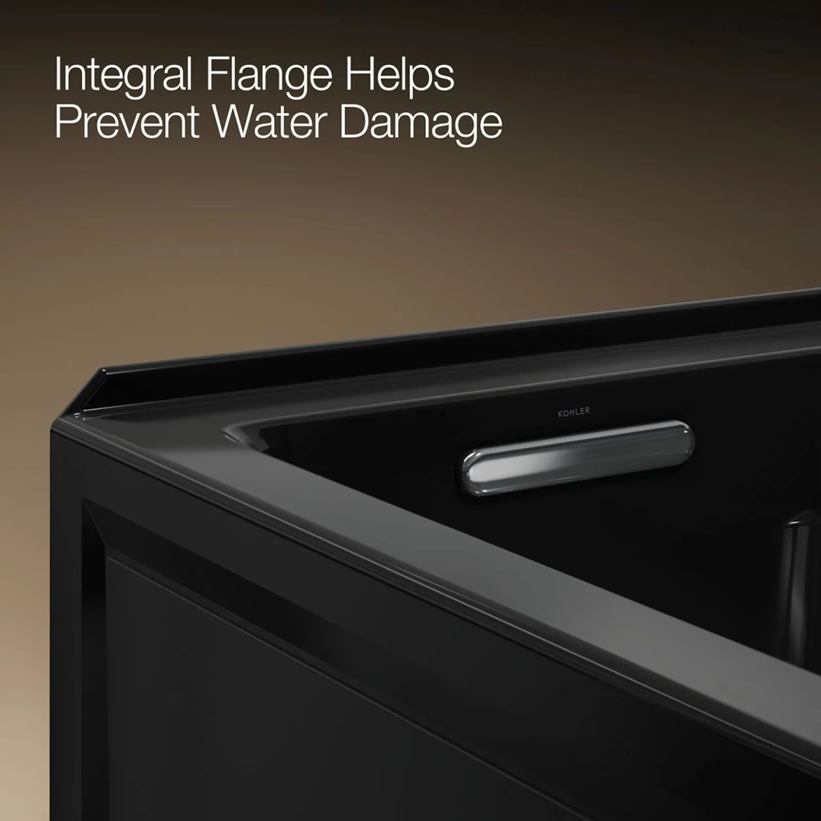 66" x 32" alcove bath with Bask® heated surface, left drain^Kohler Best