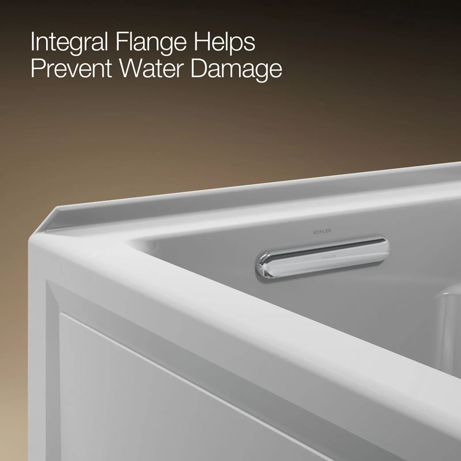 66" x 32" alcove bath with Bask® heated surface, left drain^Kohler Best
