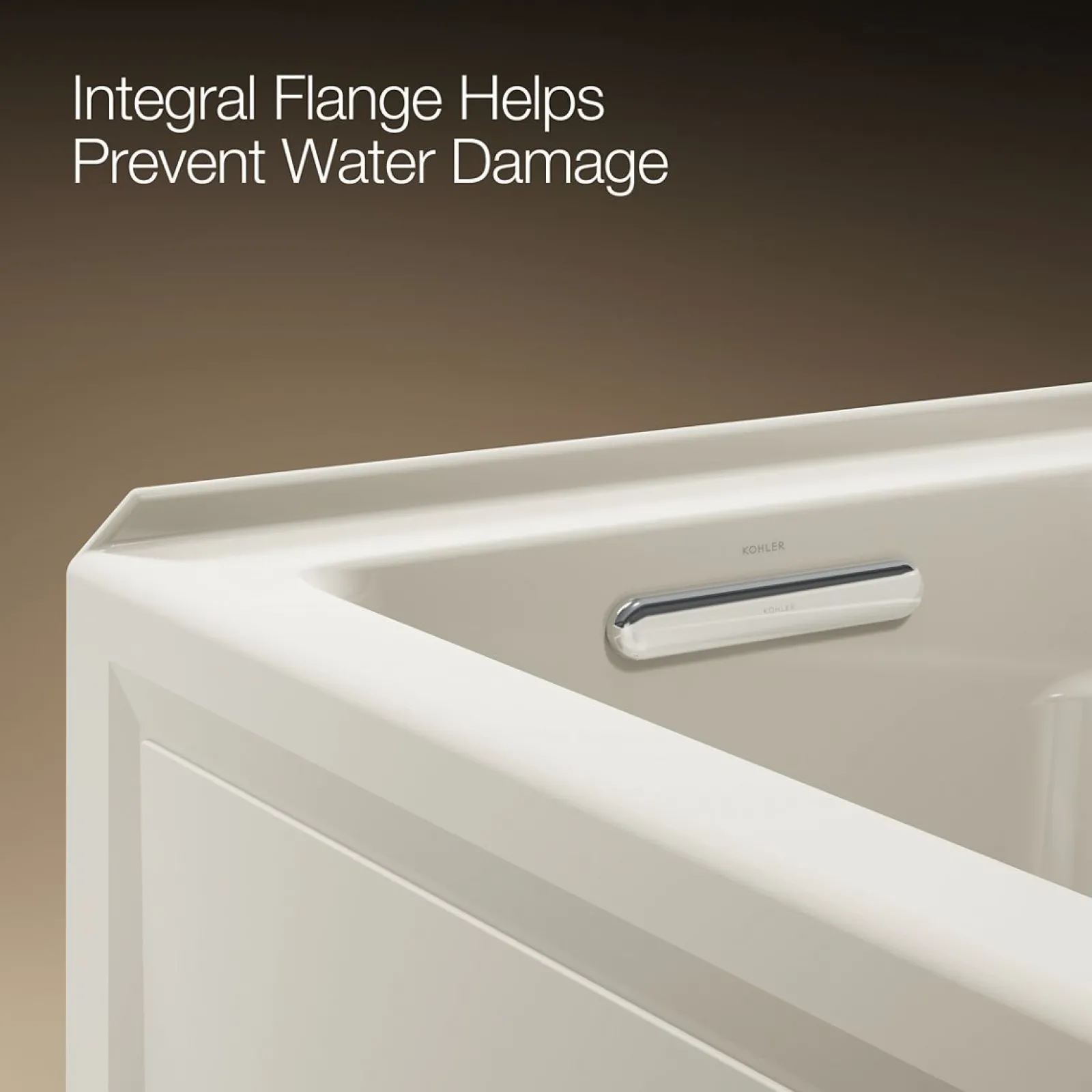66" x 32" alcove bath with Bask® heated surface, left drain^Kohler Best