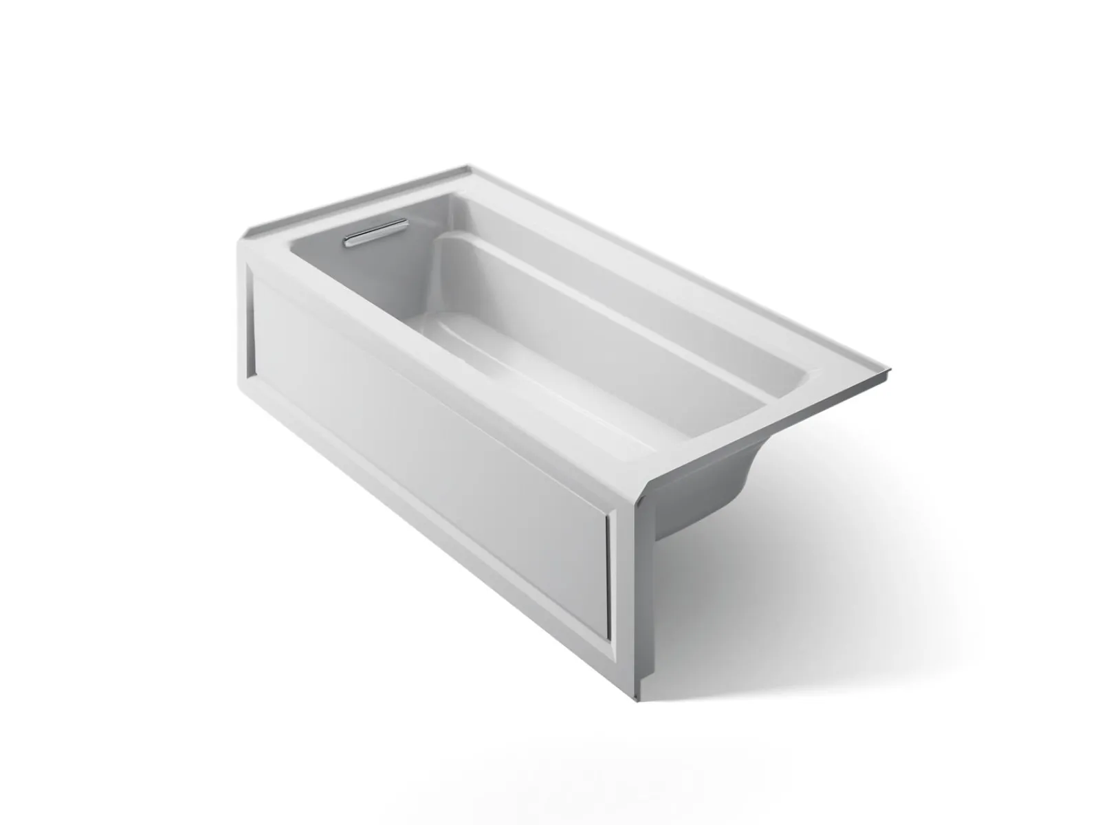 66" x 32" alcove bath with Bask® heated surface, left drain^Kohler Best