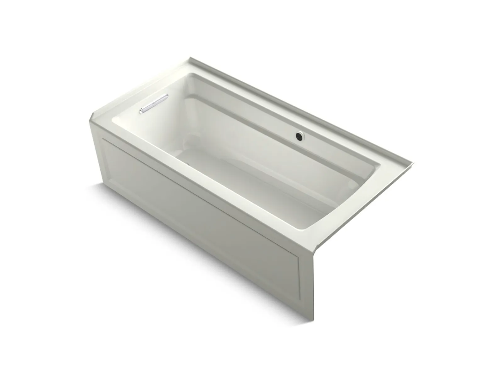 66" x 32" alcove bath with Bask® heated surface, left drain^Kohler Best